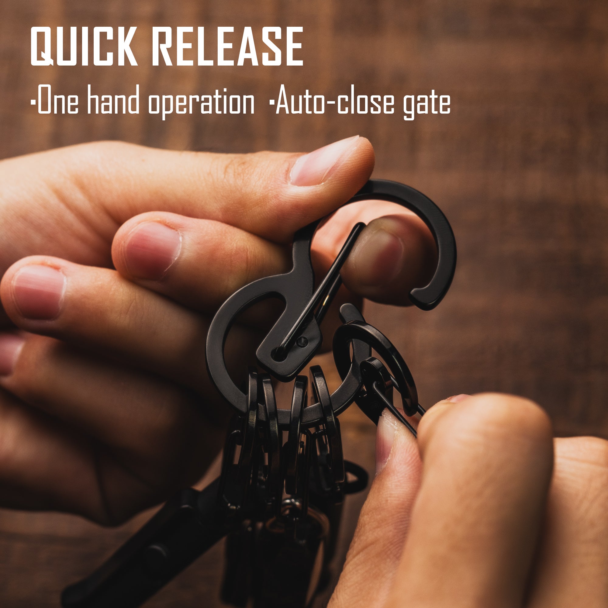 Looking for a Durable, Practical and Stylish Clip? Explore the KeyUnity KS04 Stainless Steel Carabiner!