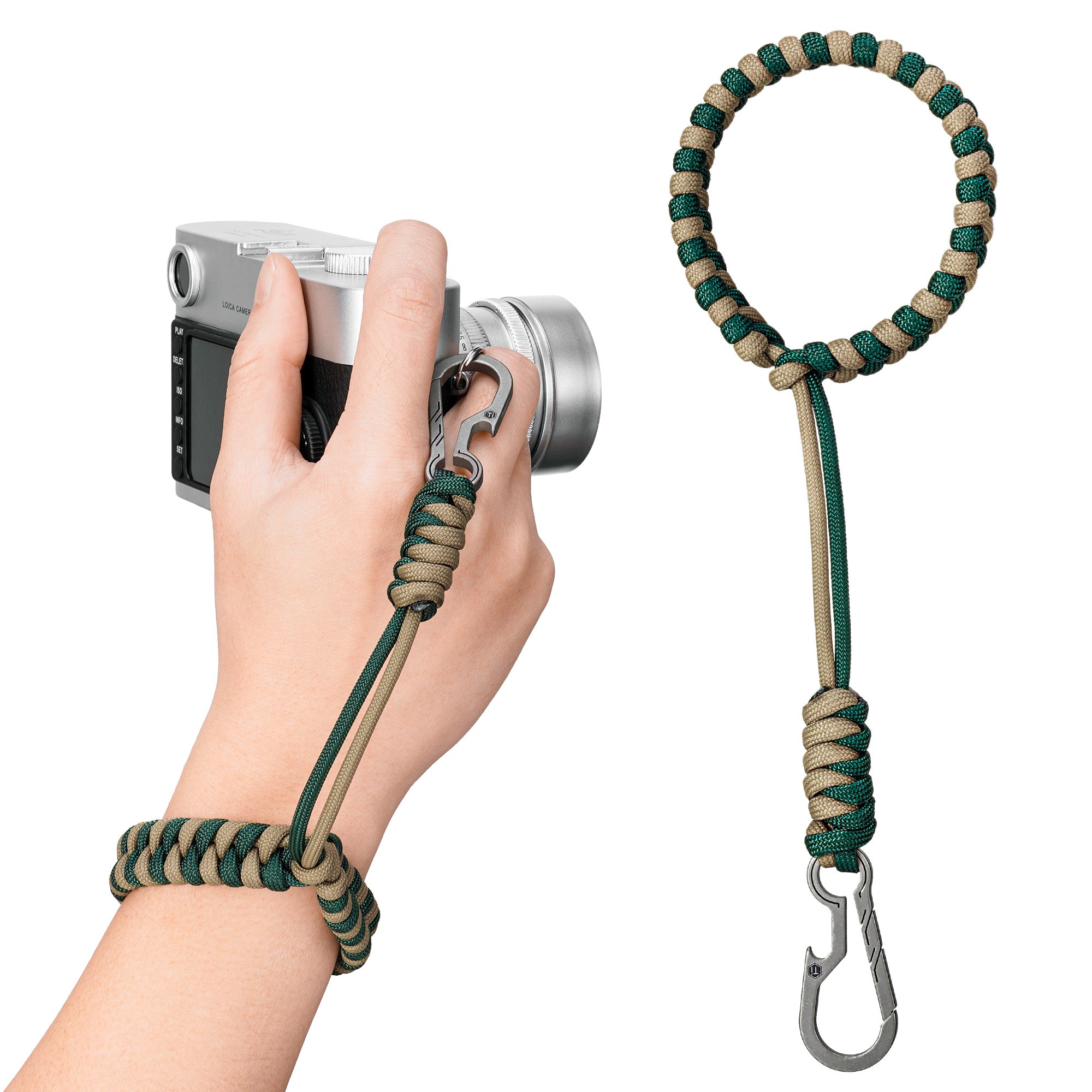KC03 Camera Wrist Strap, Braided Lanyard