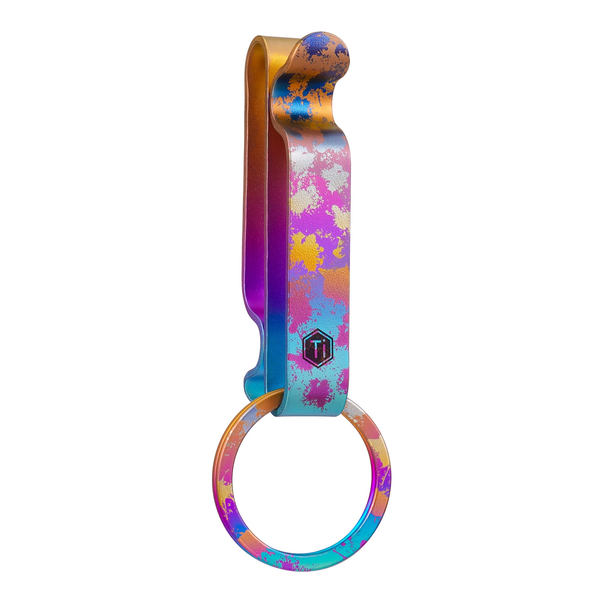 KM00 Titanium Alloy Keychain Belt Clip