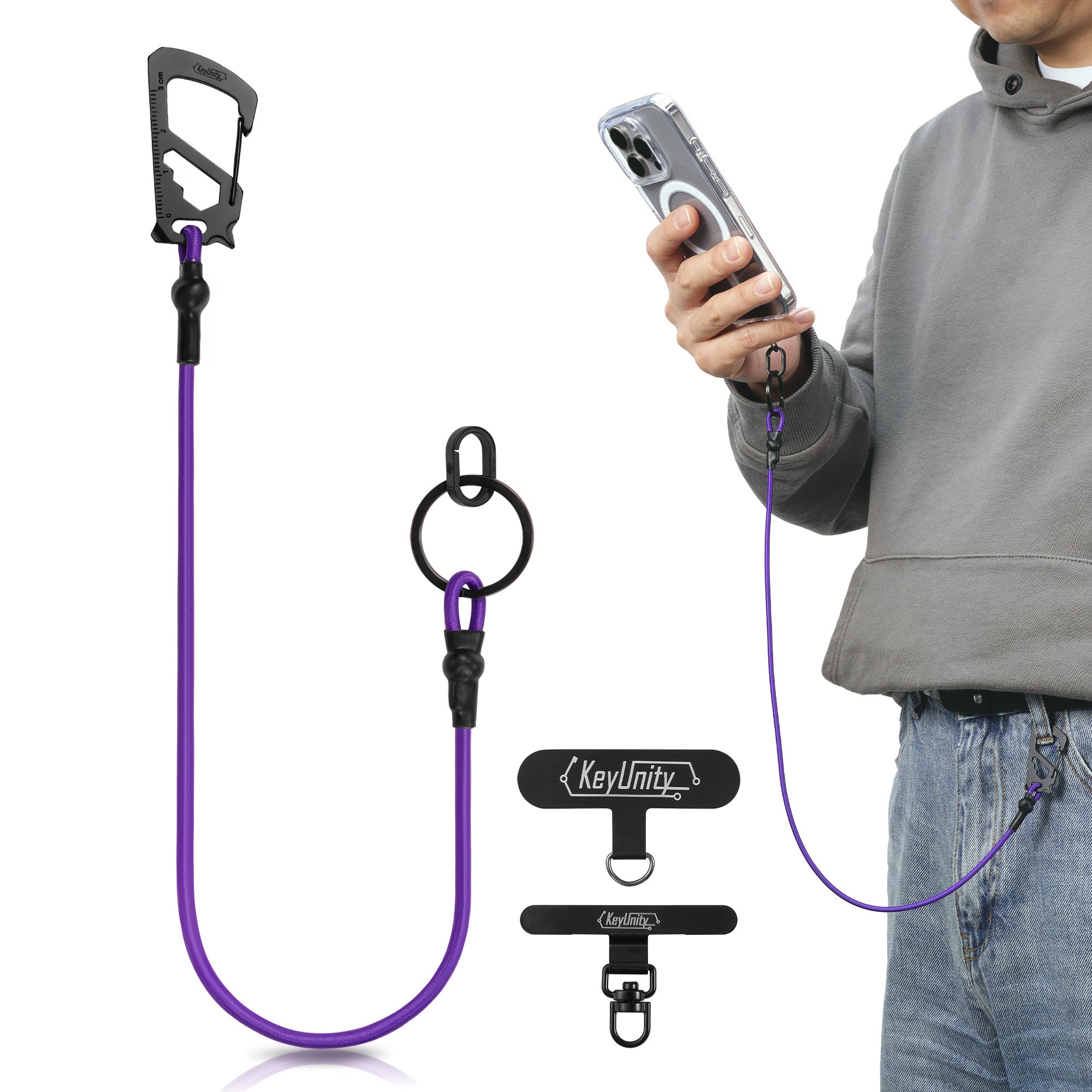 KC05 Stretchable Phone Lanyard