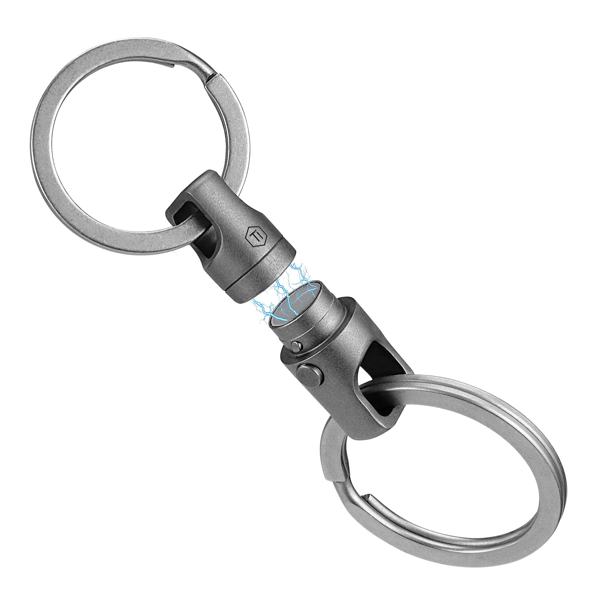 KA45 Titanium Swivel Key Ring