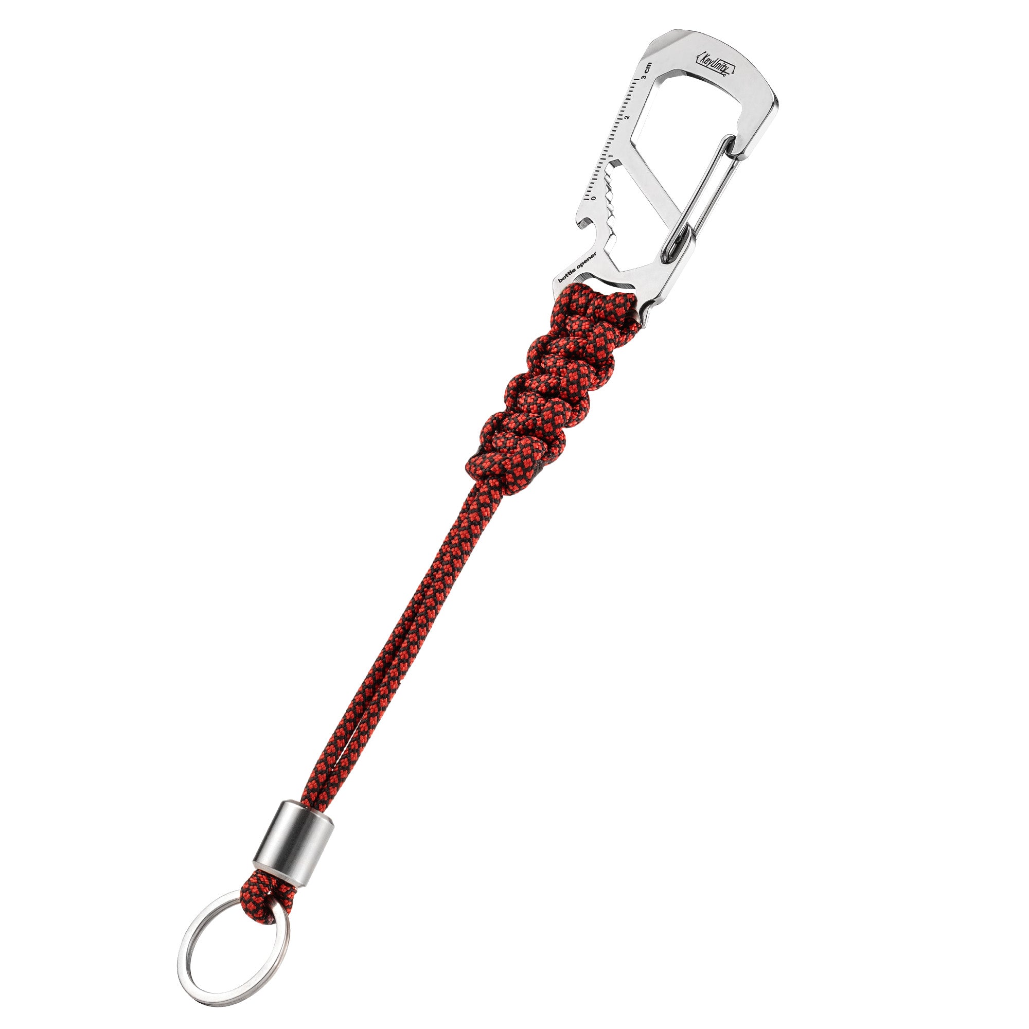 KC04 Paracord Keychain Carabiner Clip