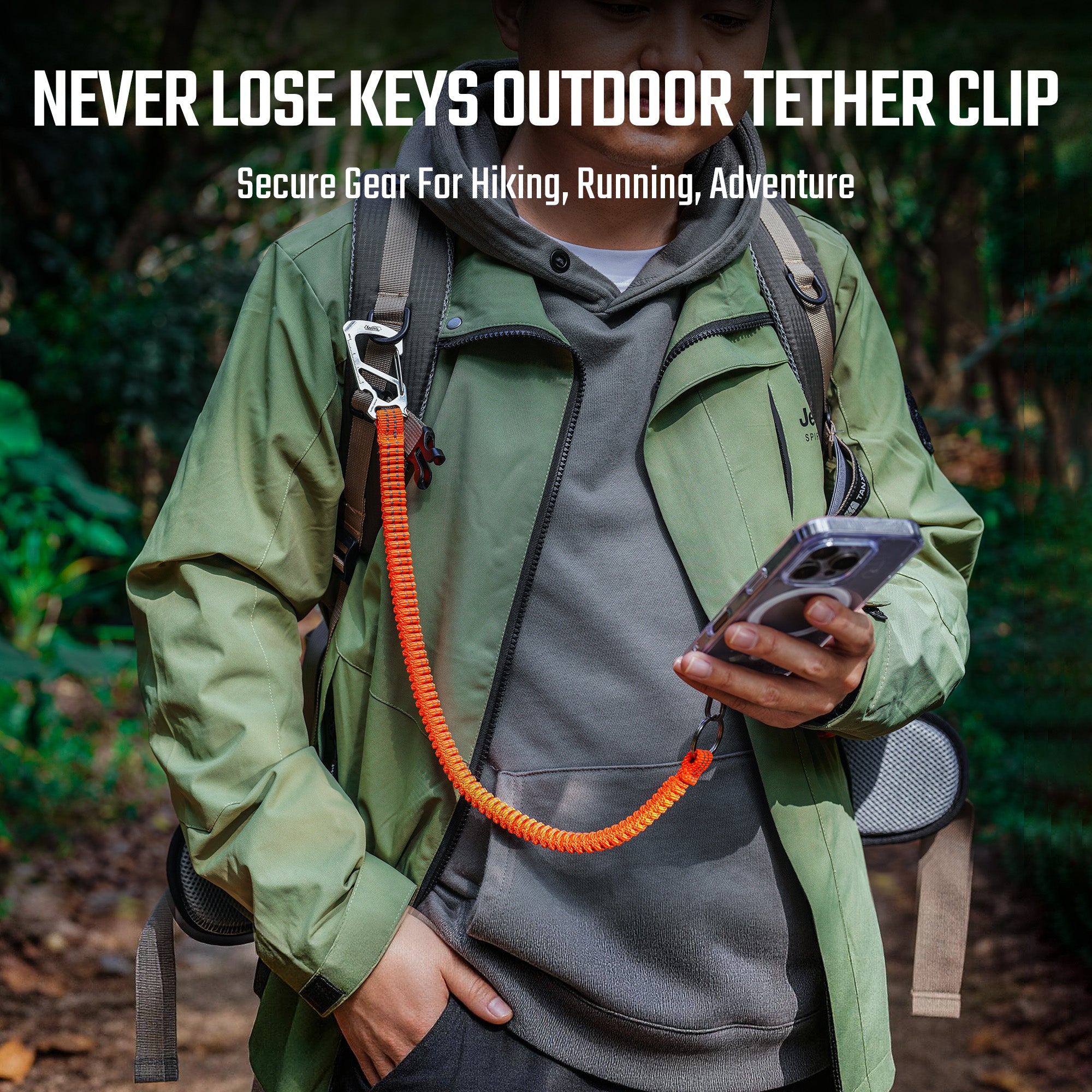 KC06 Anti-Loss Organizer Clip