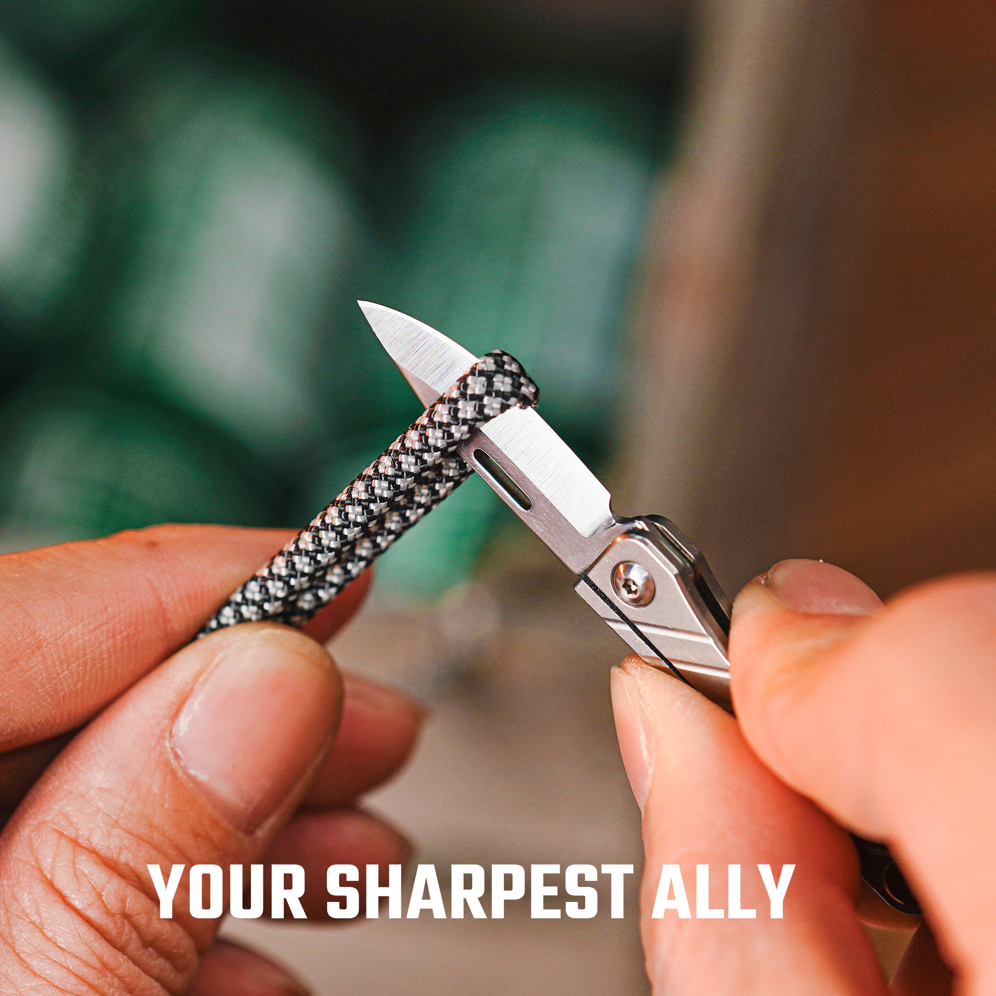 KK15 Titanium Mini Folding EDC Knife