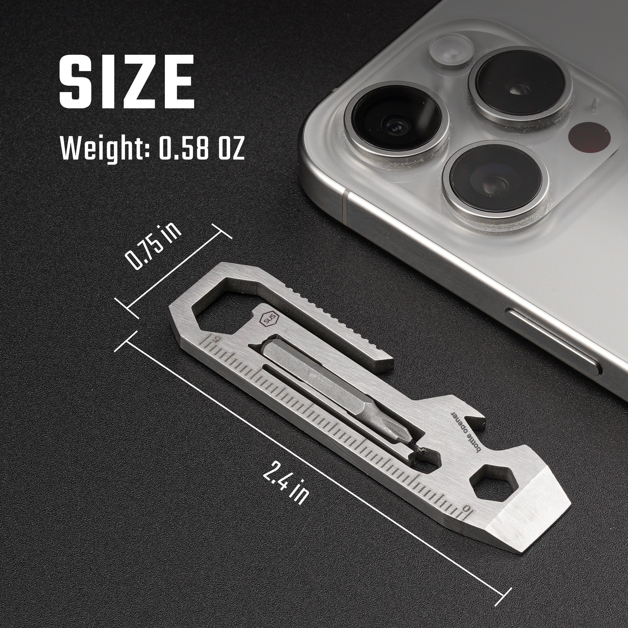 KR03 EDC Pry Bar Multitool