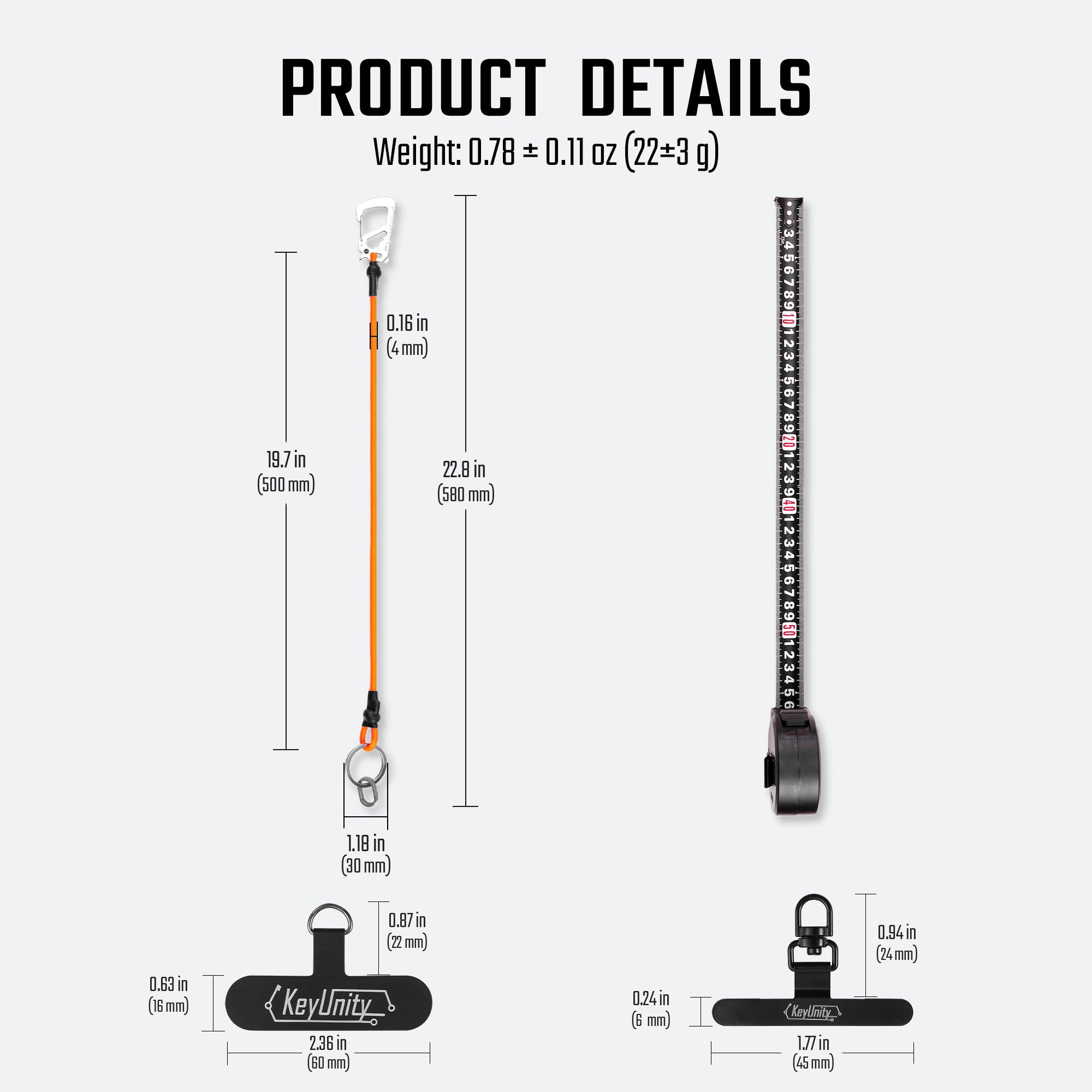 KC05 Stretchable Phone Lanyard