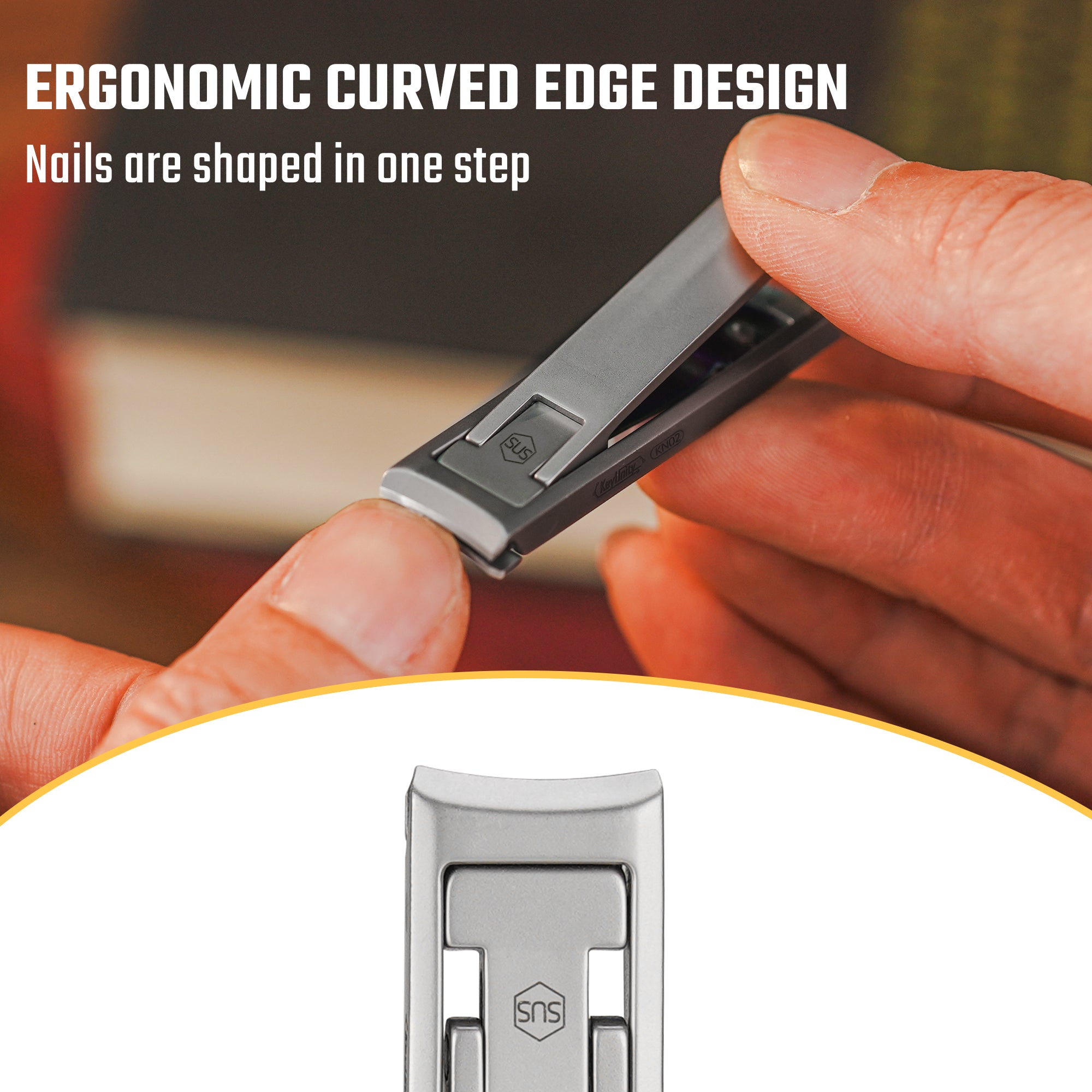 KN02 Keychain Nail Clippers