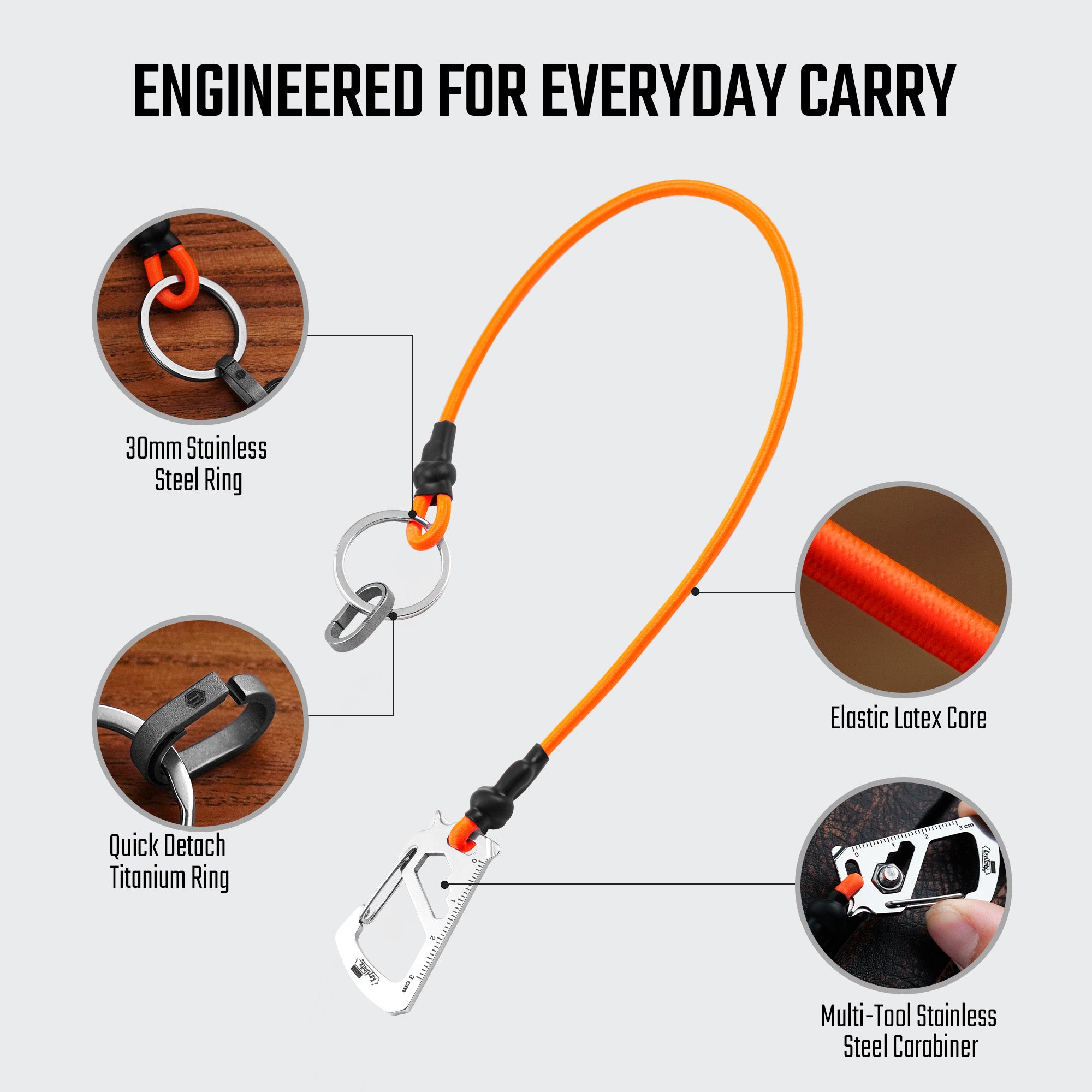 KC05 Stretchable Phone Lanyard