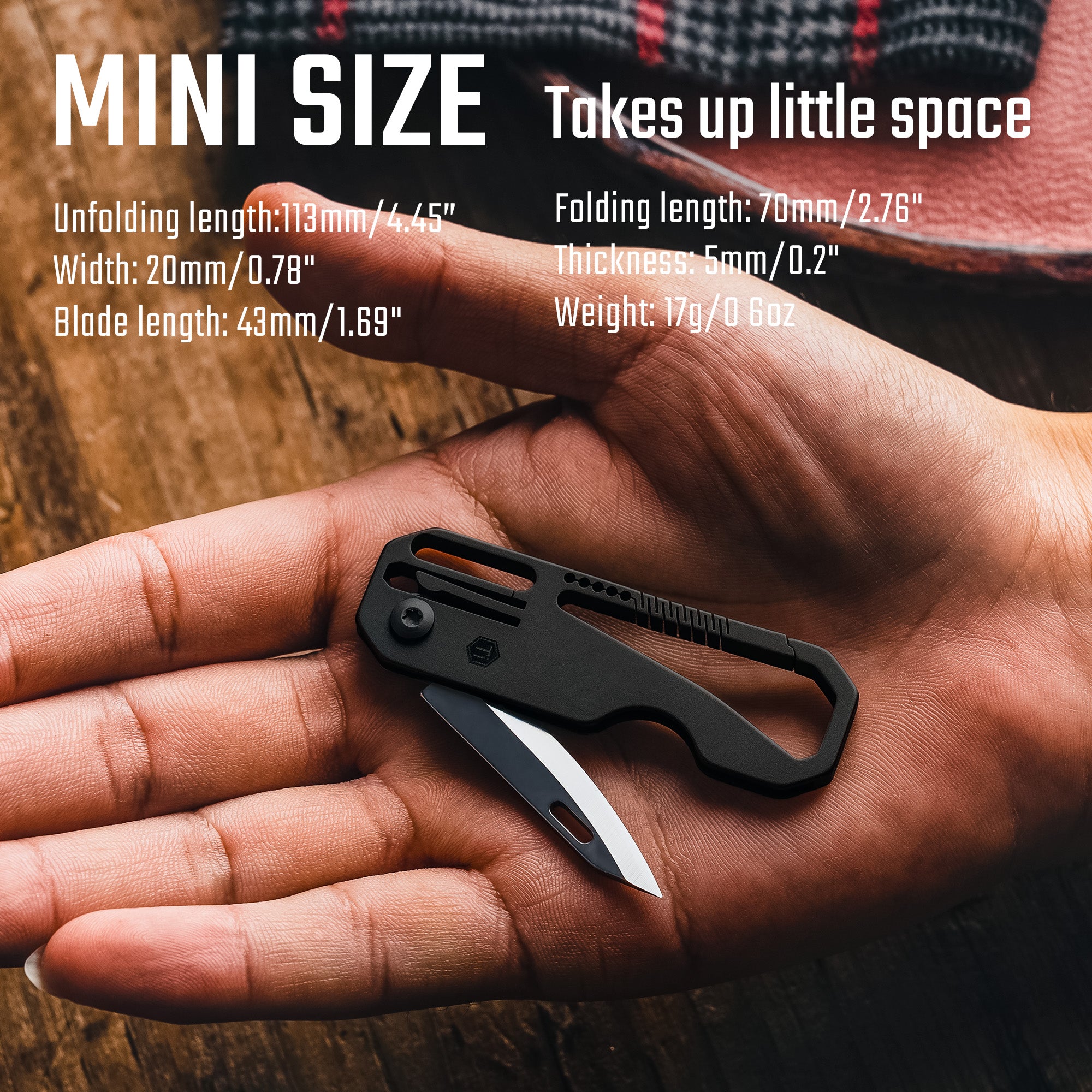 KK09 Titanium Mini Knife