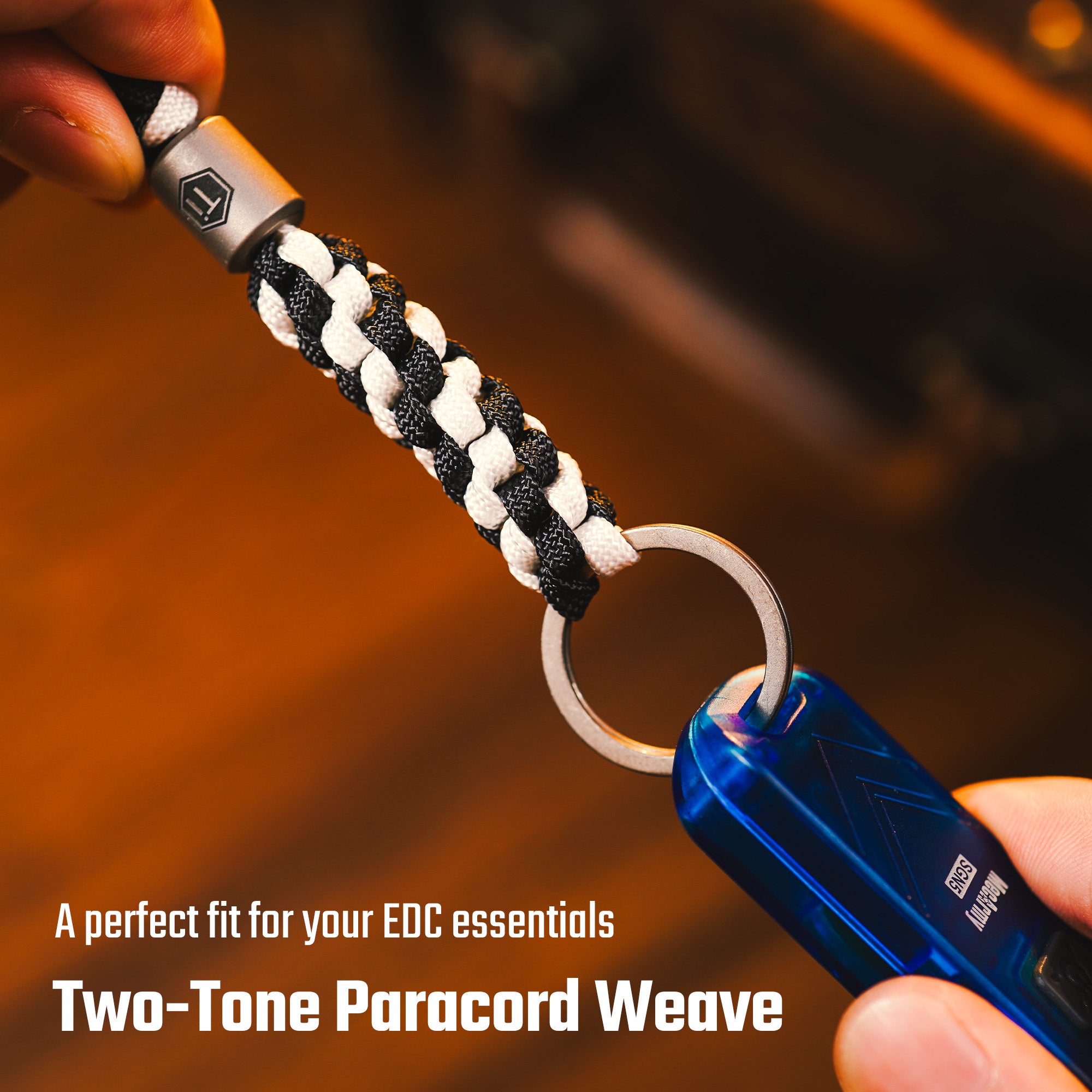 KC02 Titanium Paracord Bead