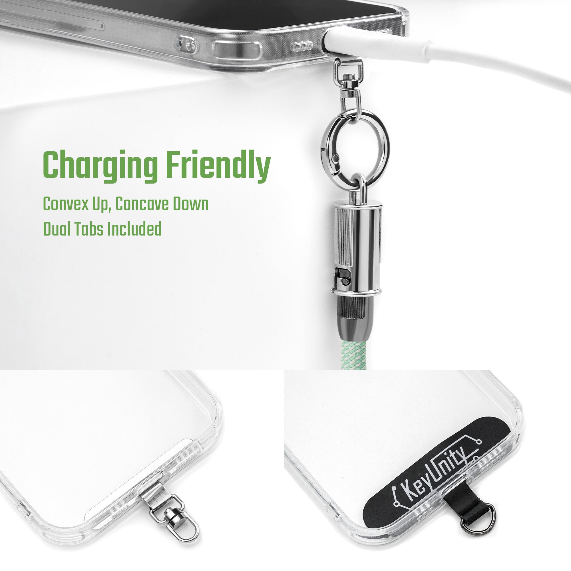 KH02/KH03 Phone Lanyard with USB C Charging