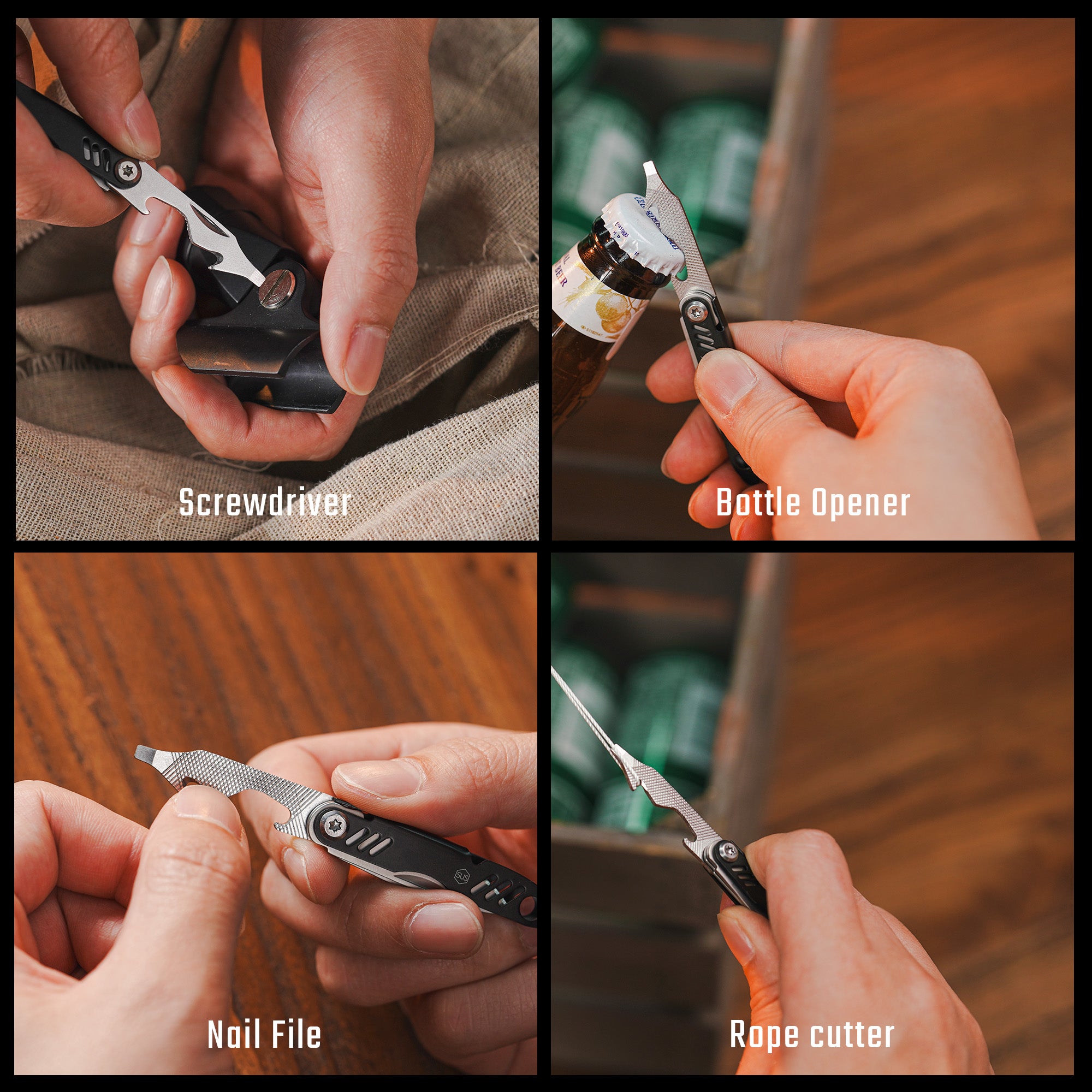 KK17 6-in-1 Multitool Knife