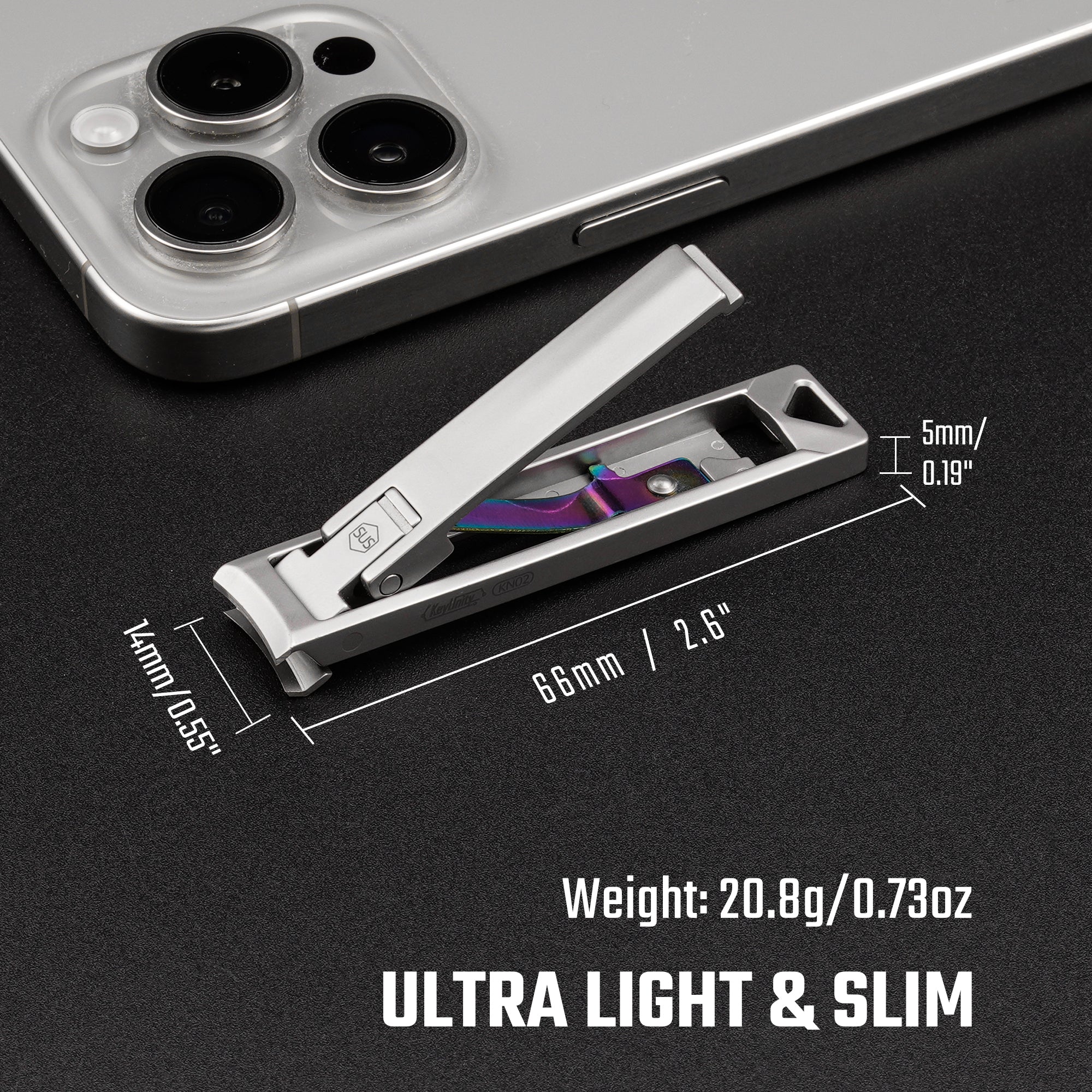 KN02 Keychain Nail Clippers