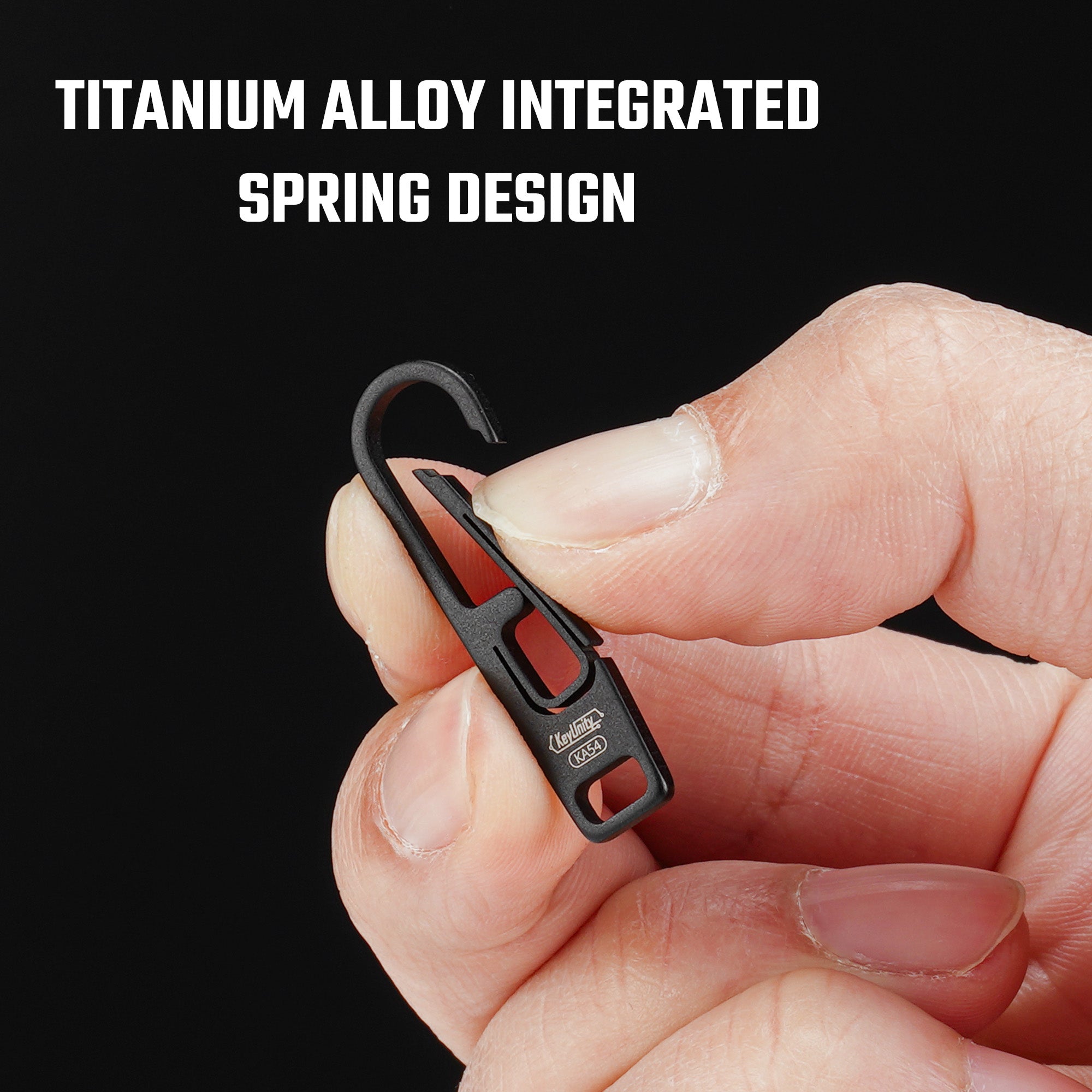 KA54 Titanium Zipper Pull Replacement