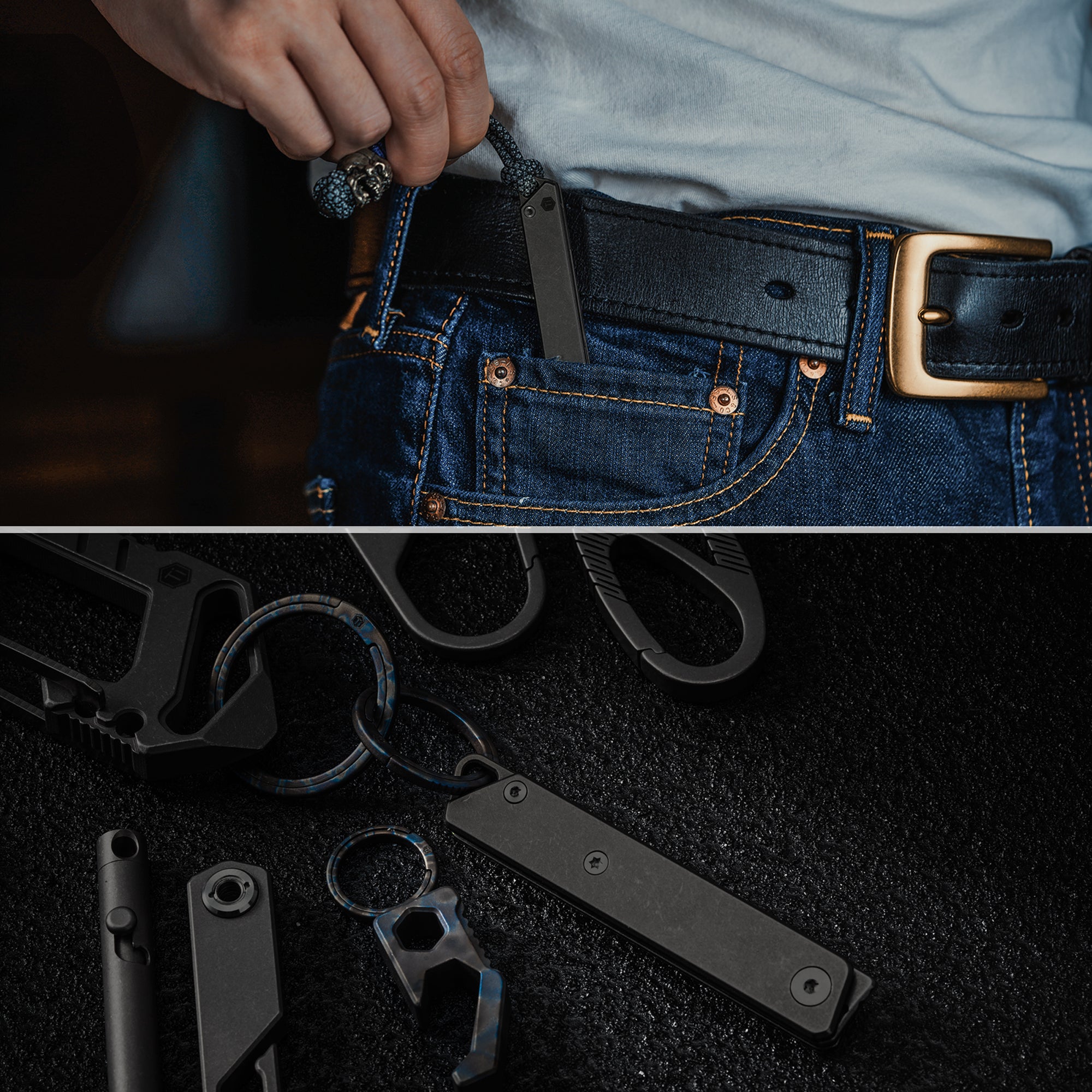 KK02 Titanium Alloy Mini Knife