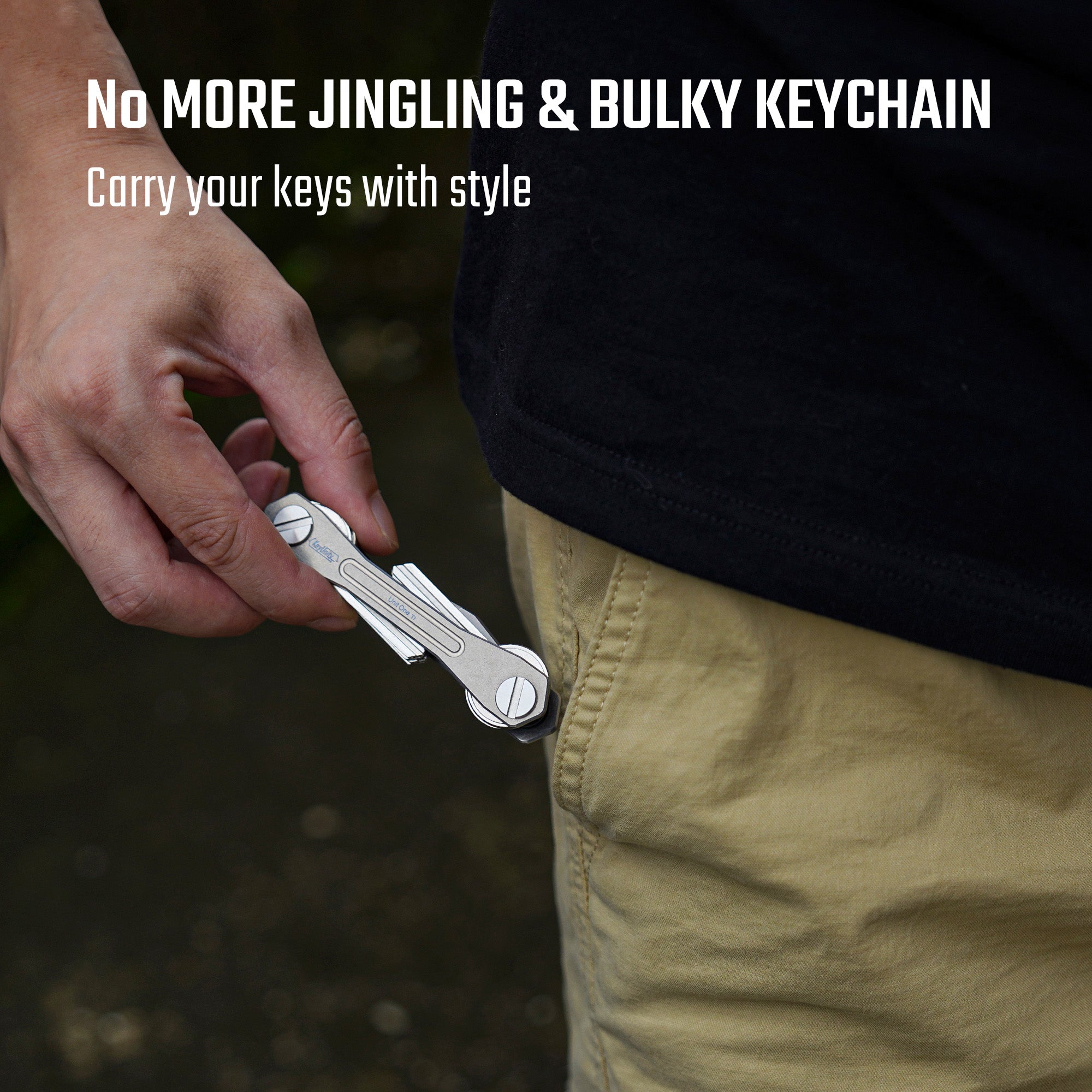 UnitOne Titanium Key Organizer
