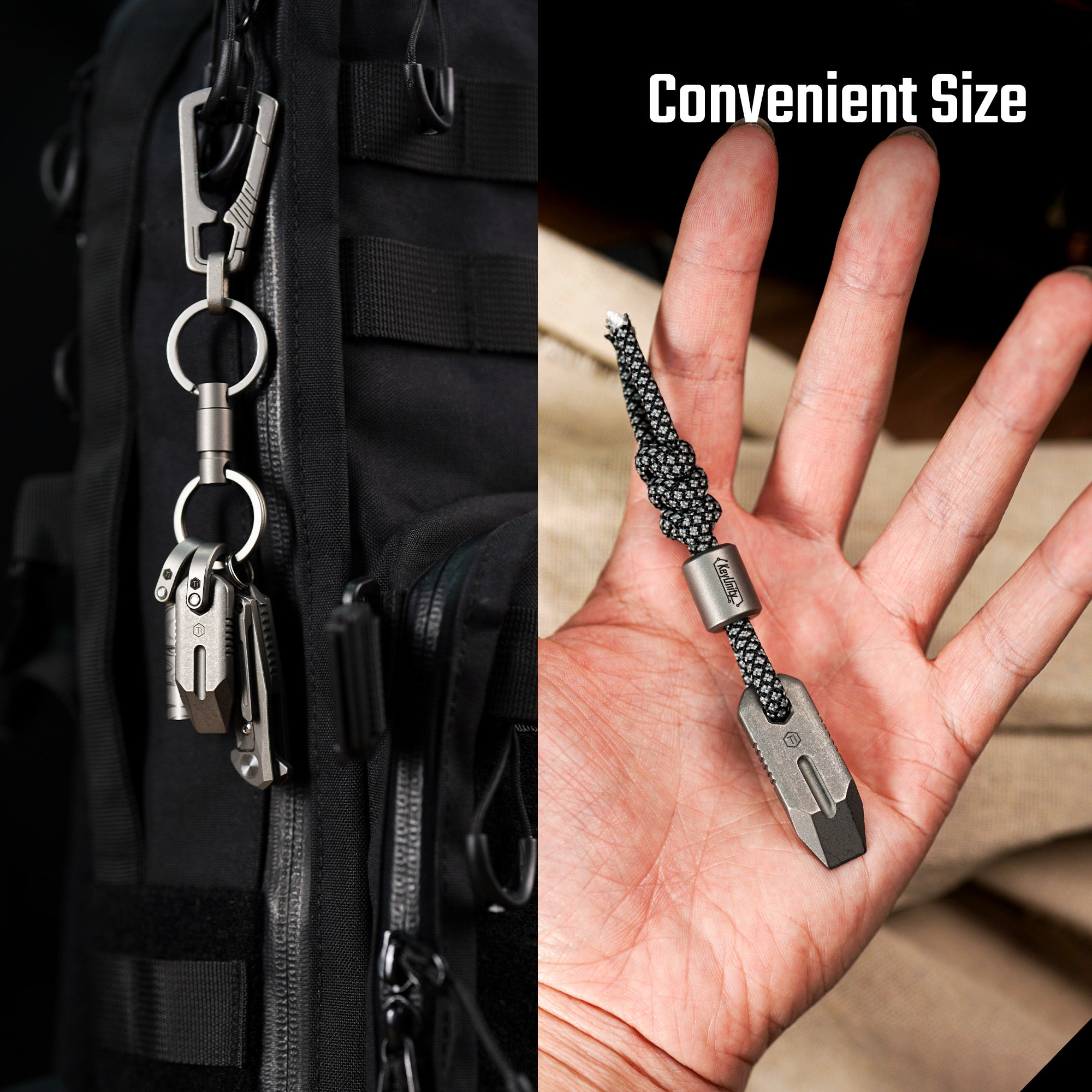 KR02 Titanium Mini Pry Bar