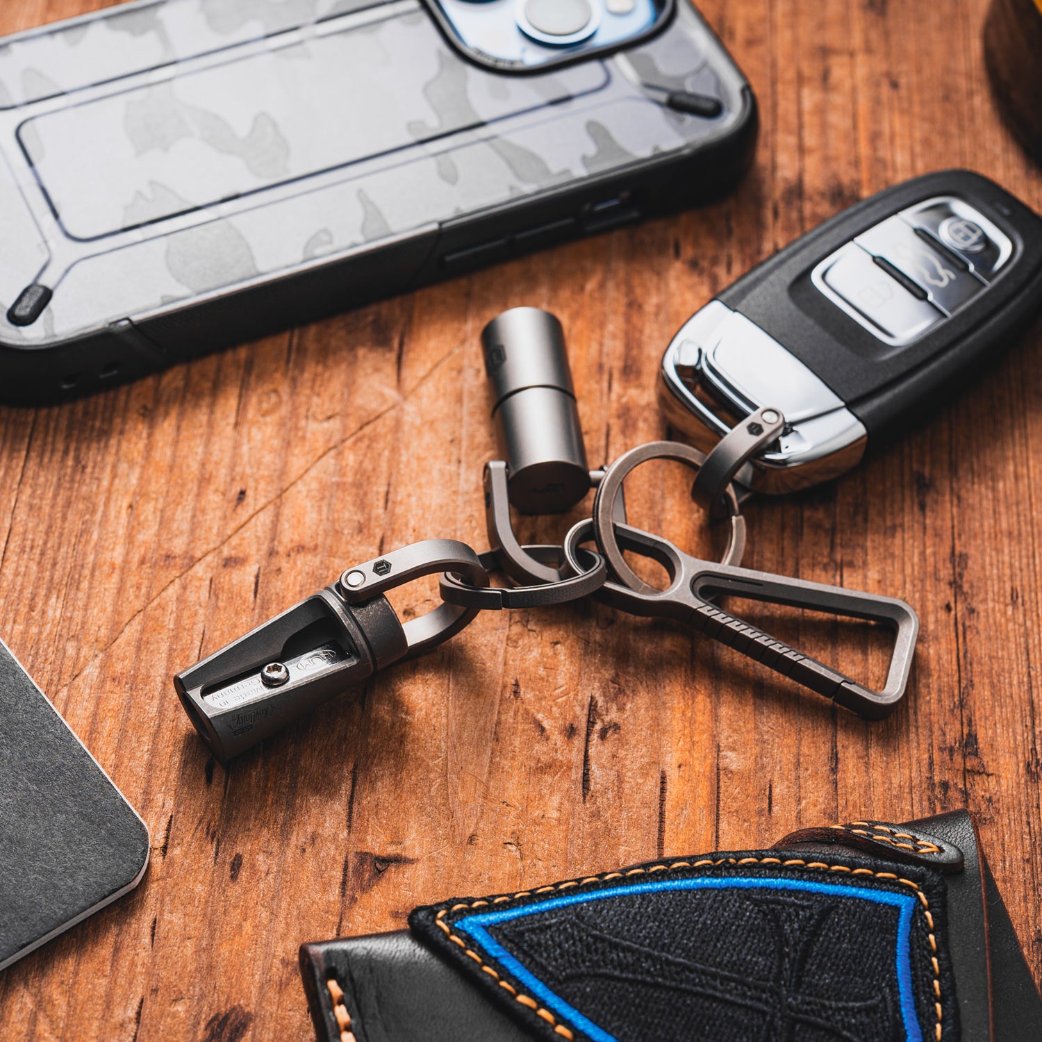 KT00 Titanium Alloy Pencil Sharpener