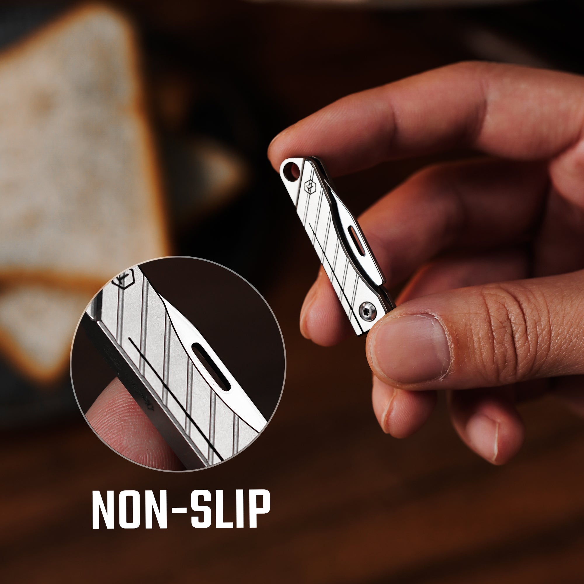 KK14 Titanium Mini Folding EDC Knife