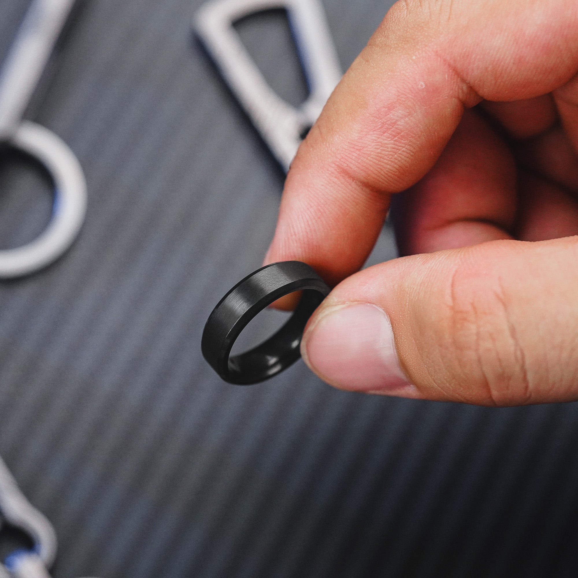 KJ00 Titanium Stainless Steel Ring