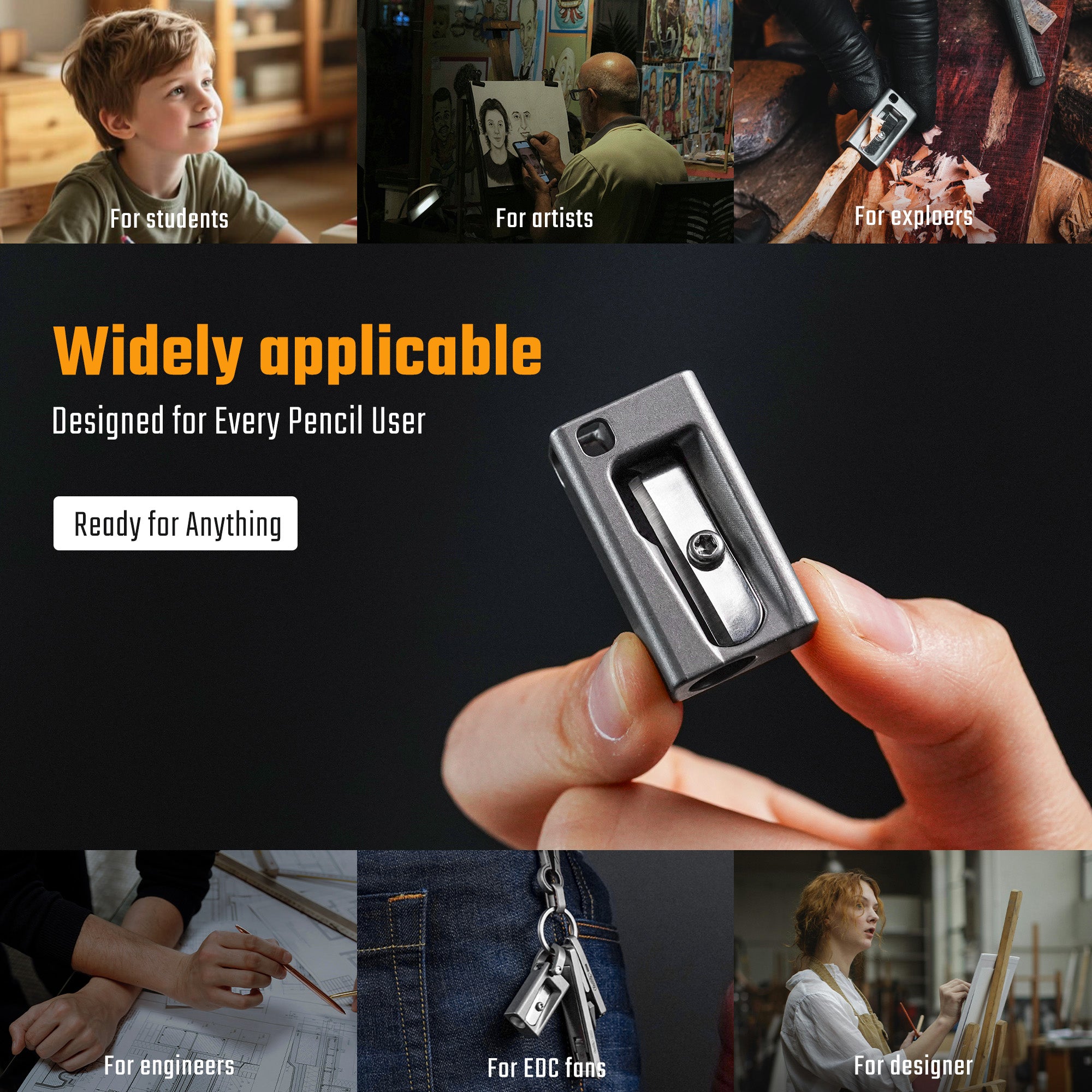 KT01 Single Hole Pencil Sharpener
