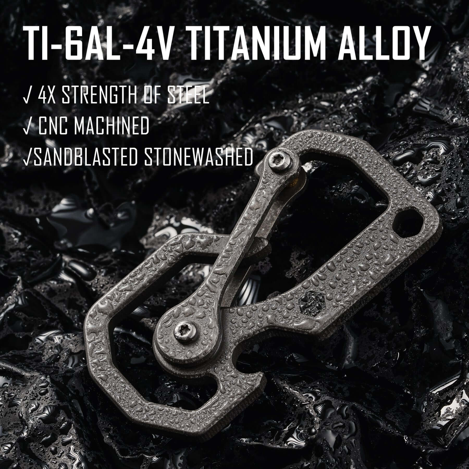 KU06 Titanium Carabiner