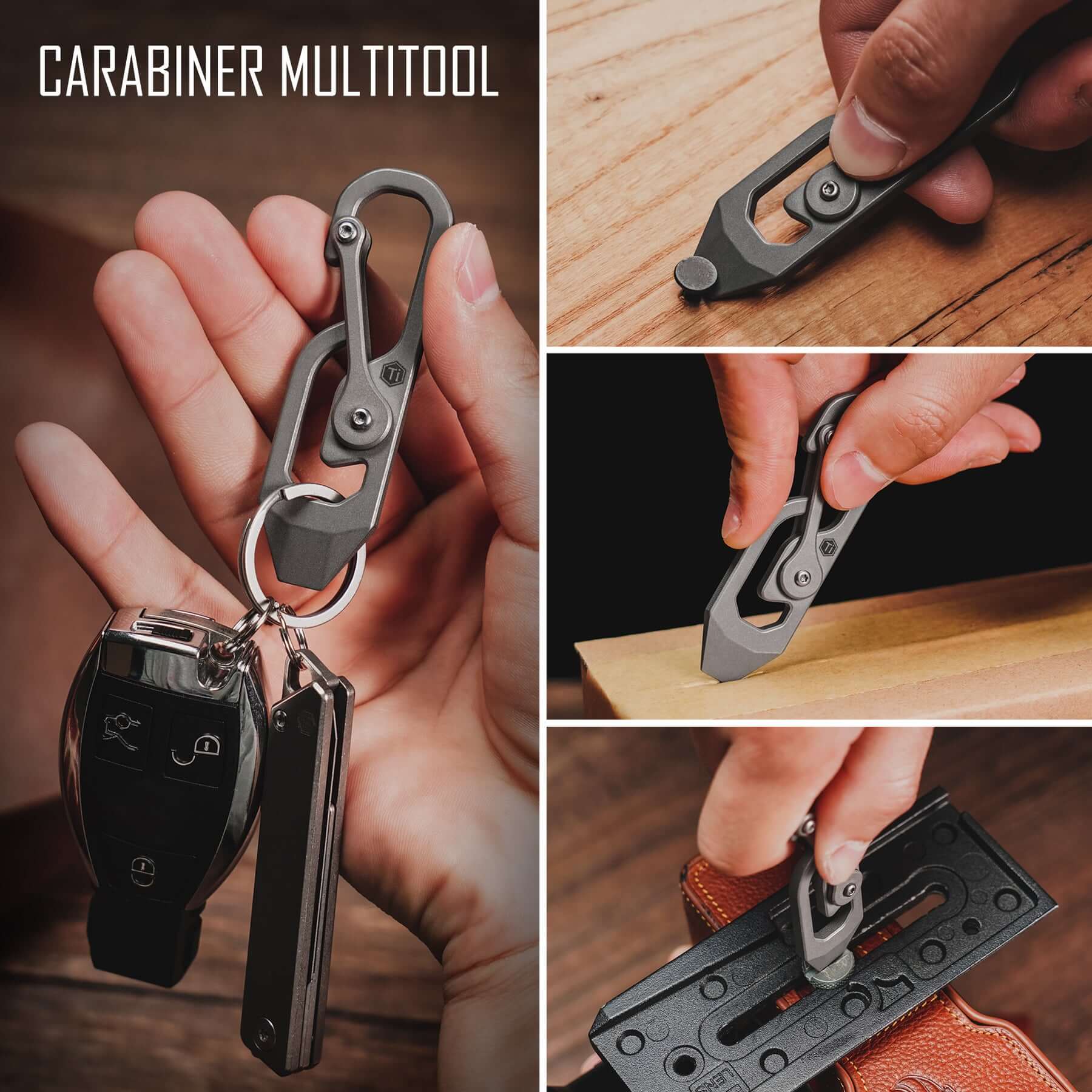 KU04 Titanium Carabiner