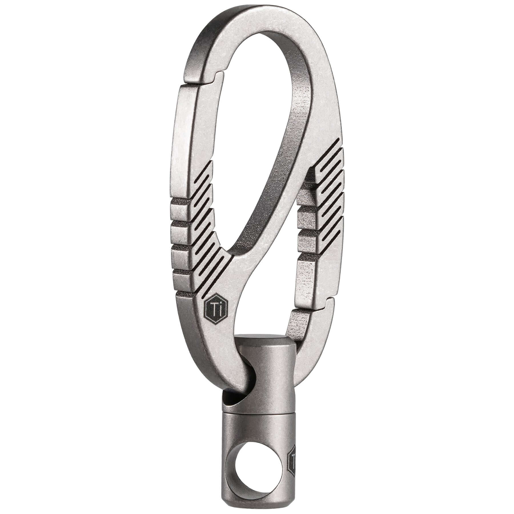 KM09 Titanium Doual Gate Keychain/Connector