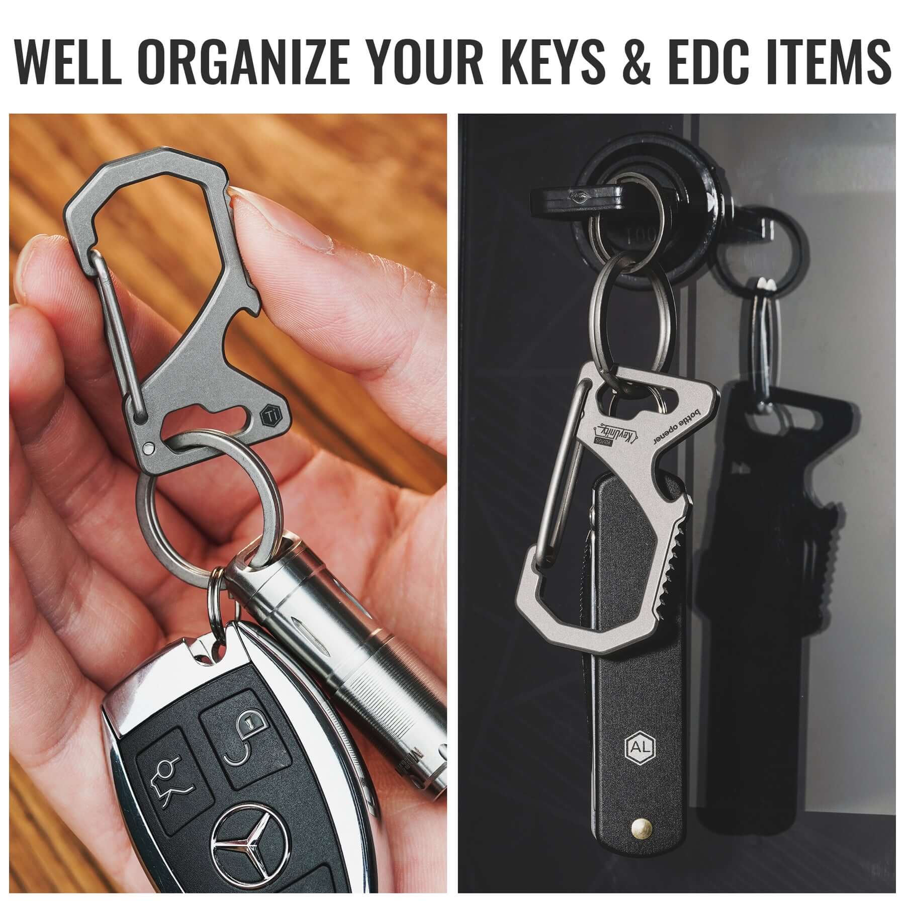 KM05 Titanium Carabiner