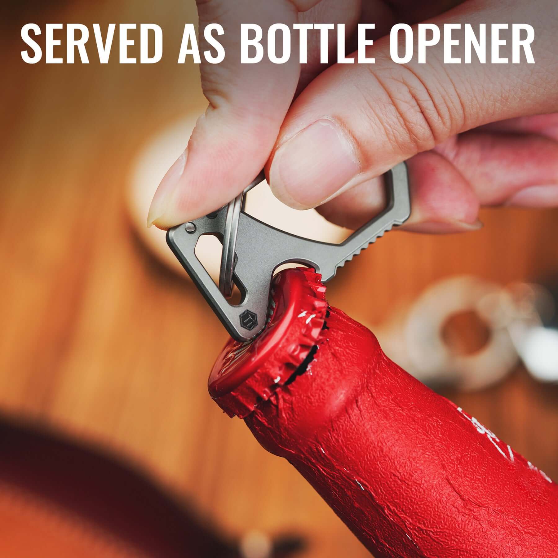 KM05 Titanium Carabiner
