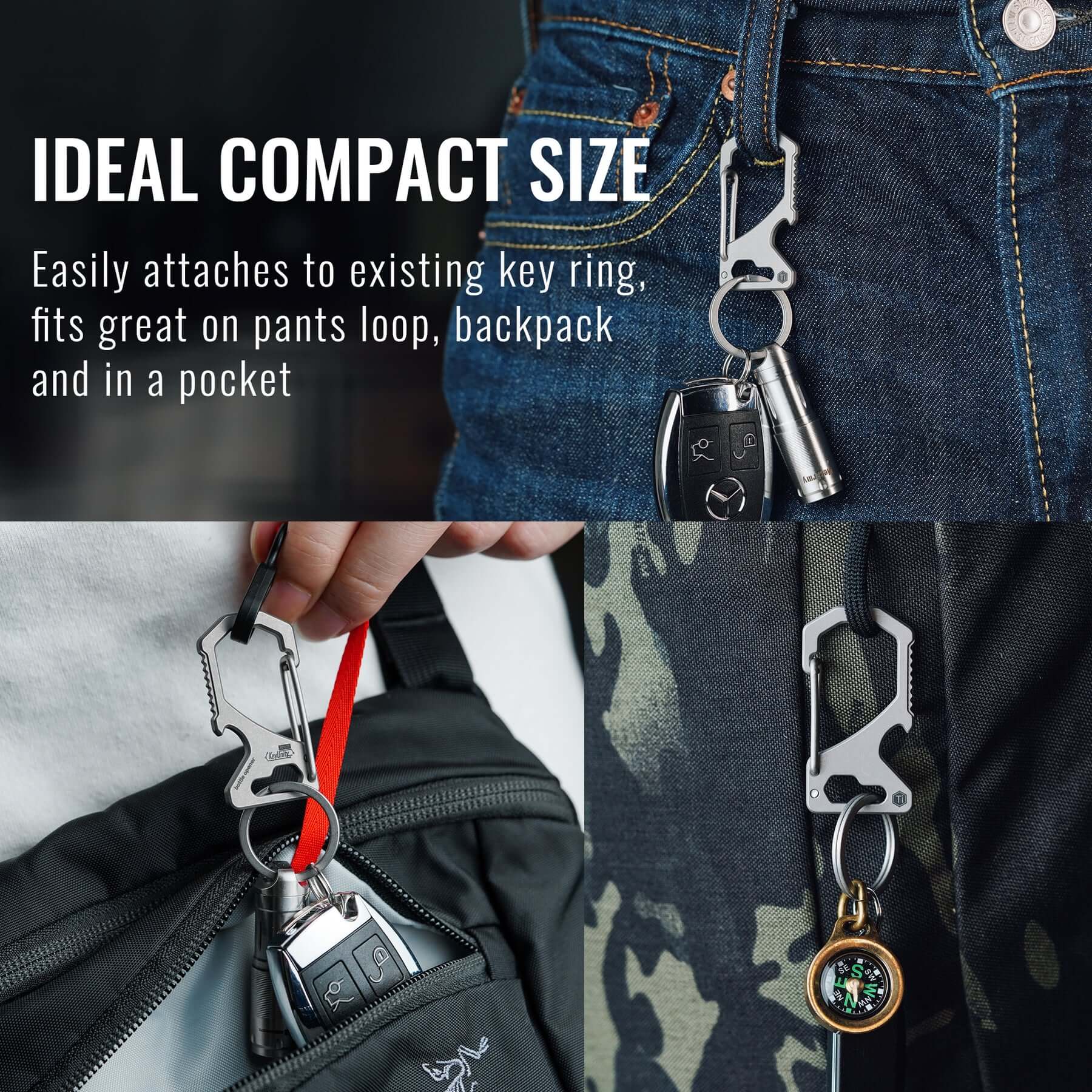 KM05 Titanium Carabiner