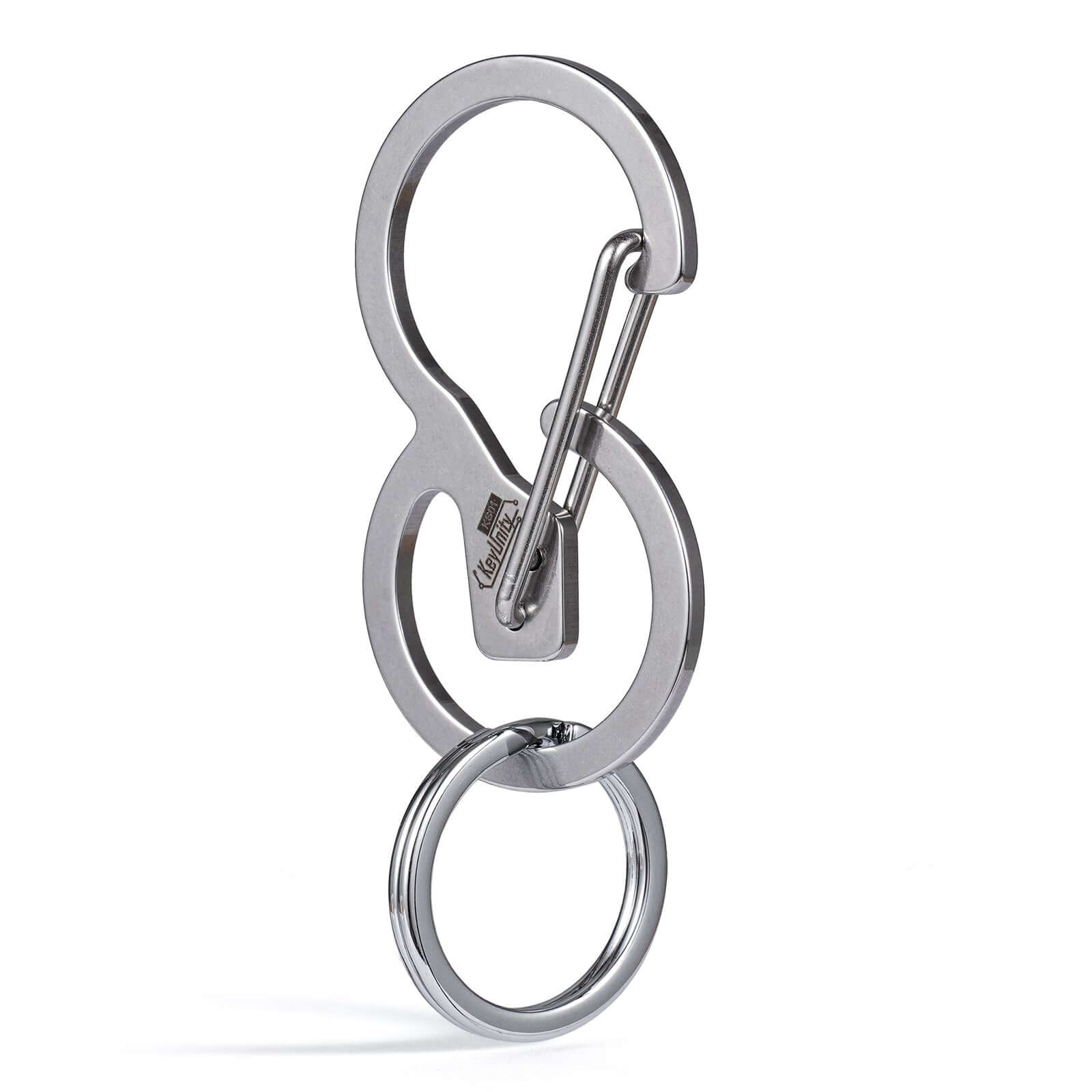  KeyUnity KD01 Titanium Carabiner Keychain Clip, Quick Release  EDC Key Ring Clasp for Men & Women : Sports & Outdoors