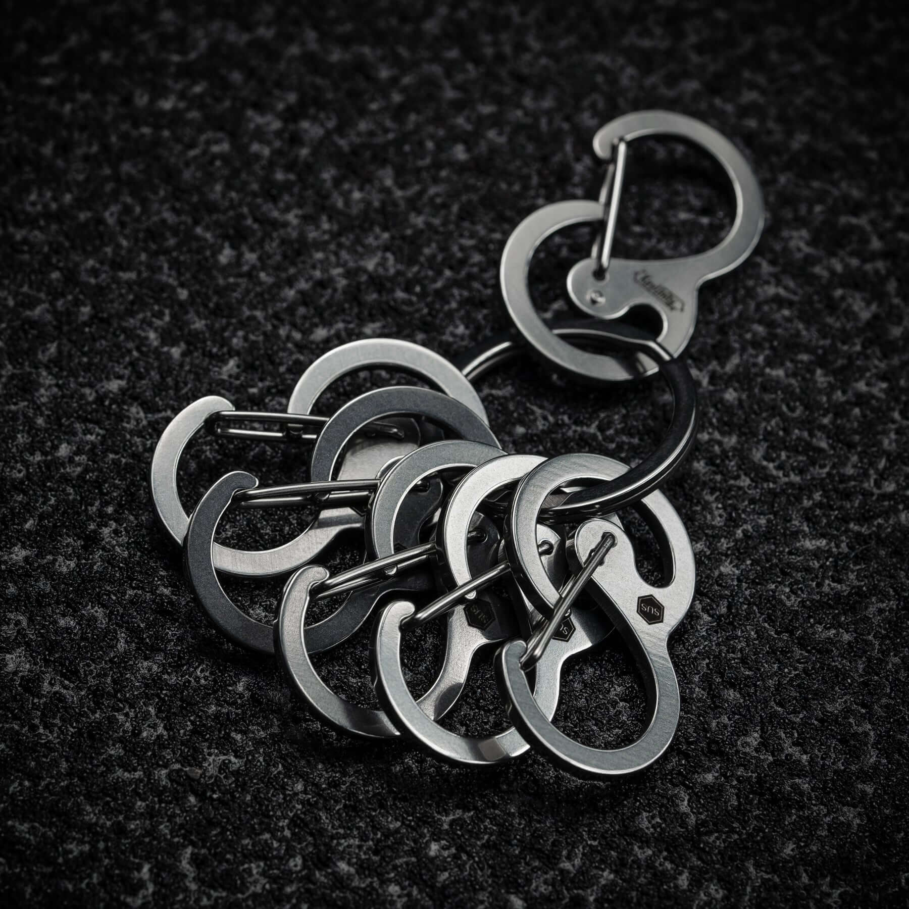 KS05 Stainless Steel Carabiner Clip