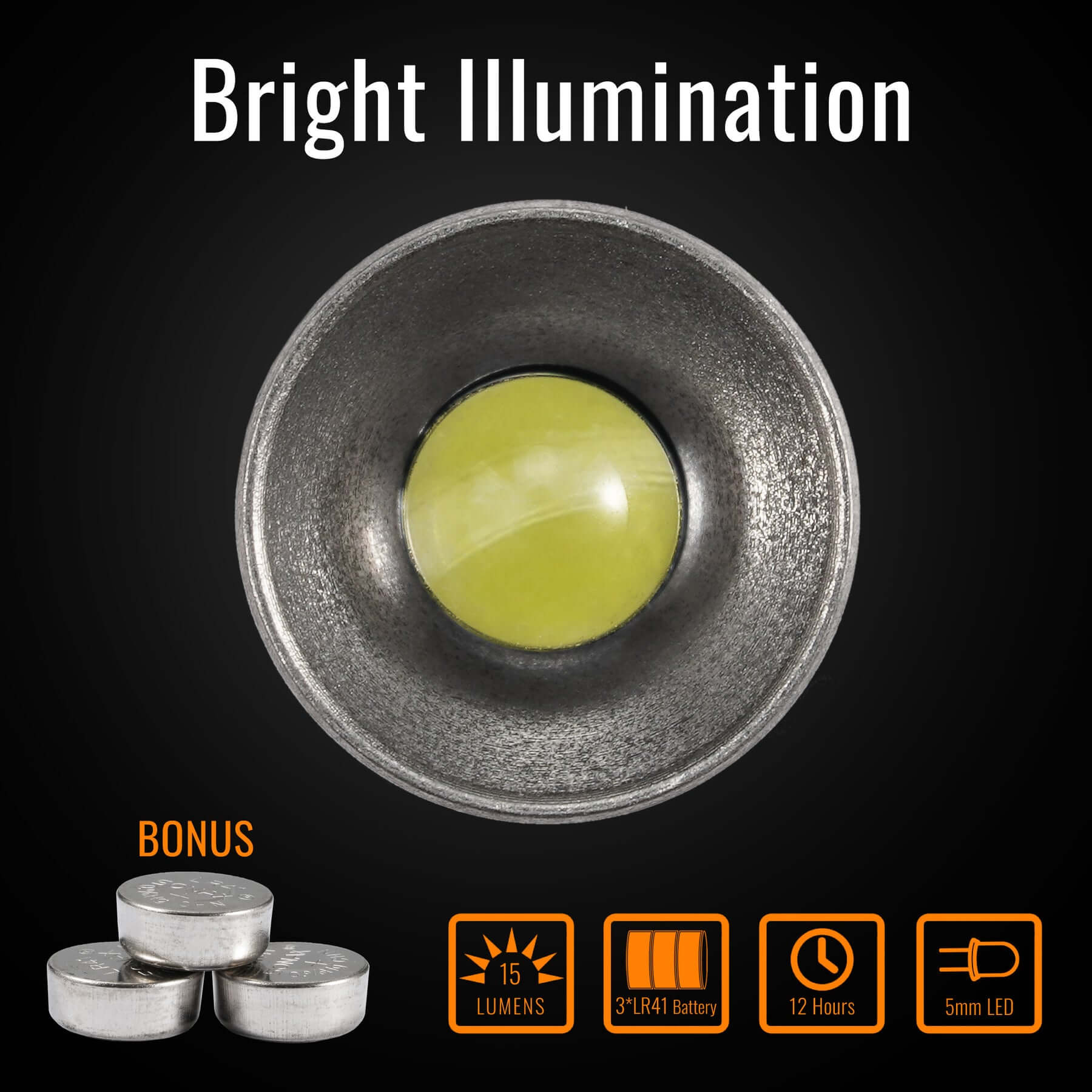 KF00 Titanium Alloy Mini Flashlight
