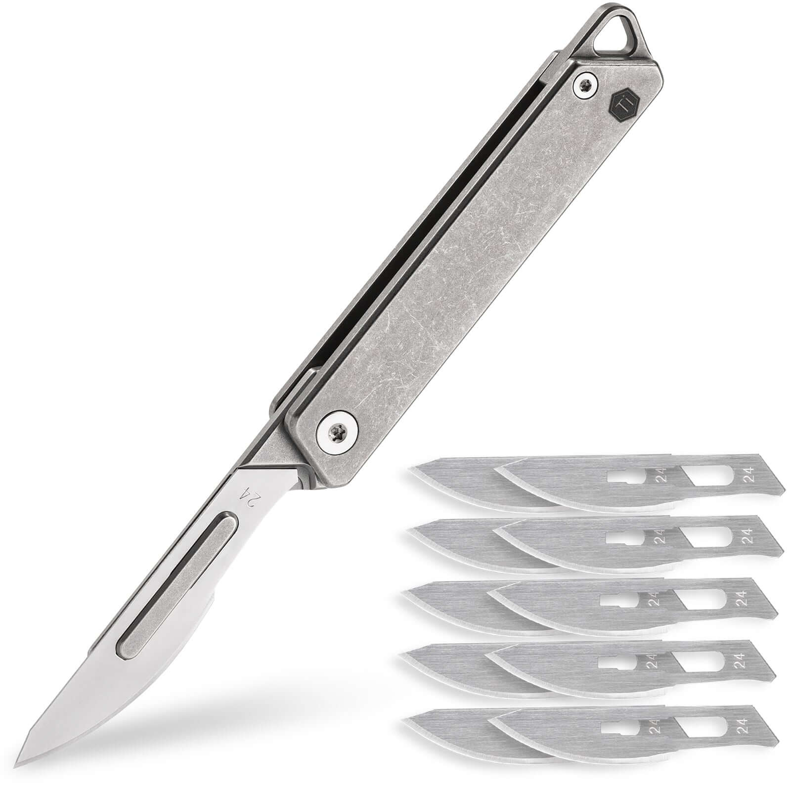 KK02 Titanium Alloy Mini Knife