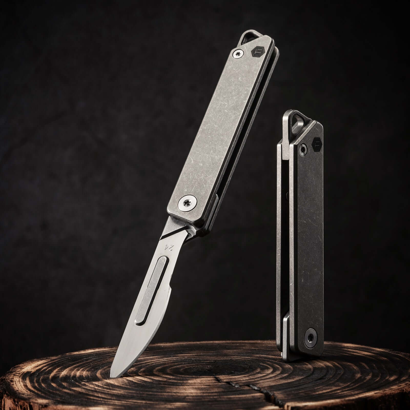 KK02 Titanium Alloy Mini Knife