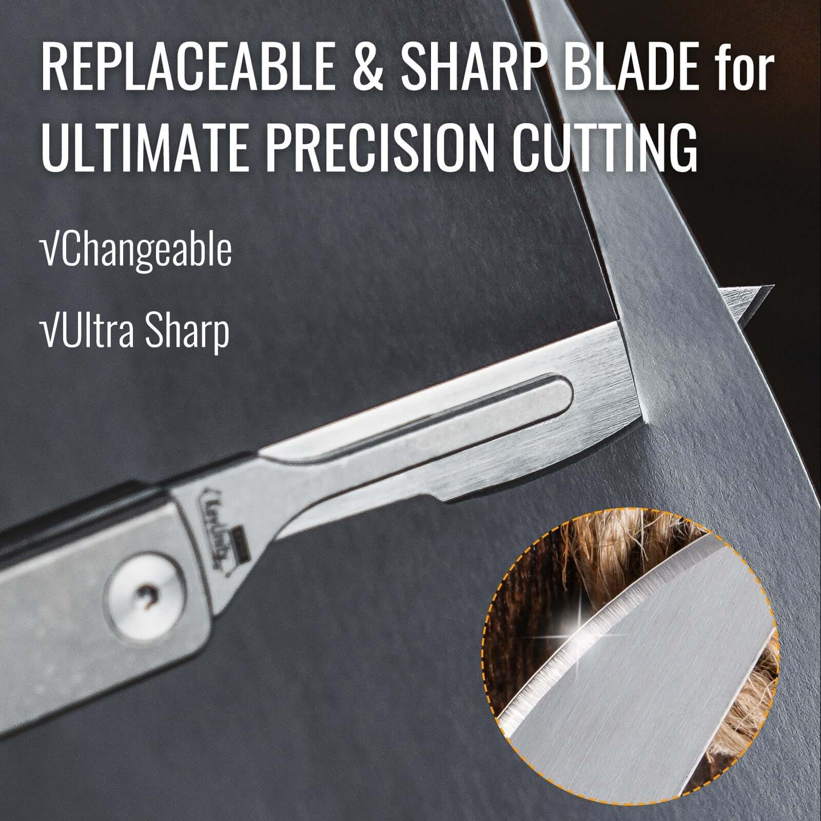 KK01 Titanium Pocket Knife with #24 Blades