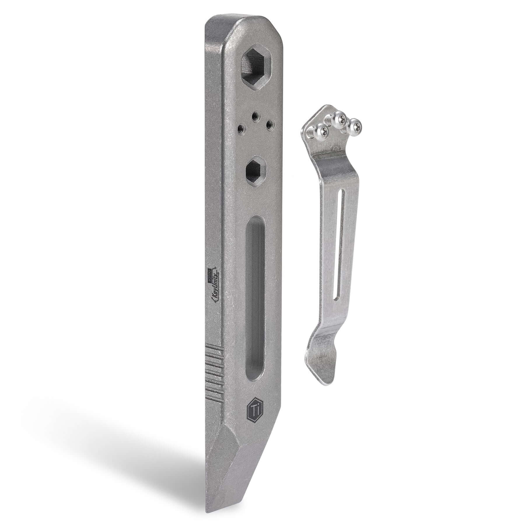 KR00 TC21 Titanium EDC Pry Bar