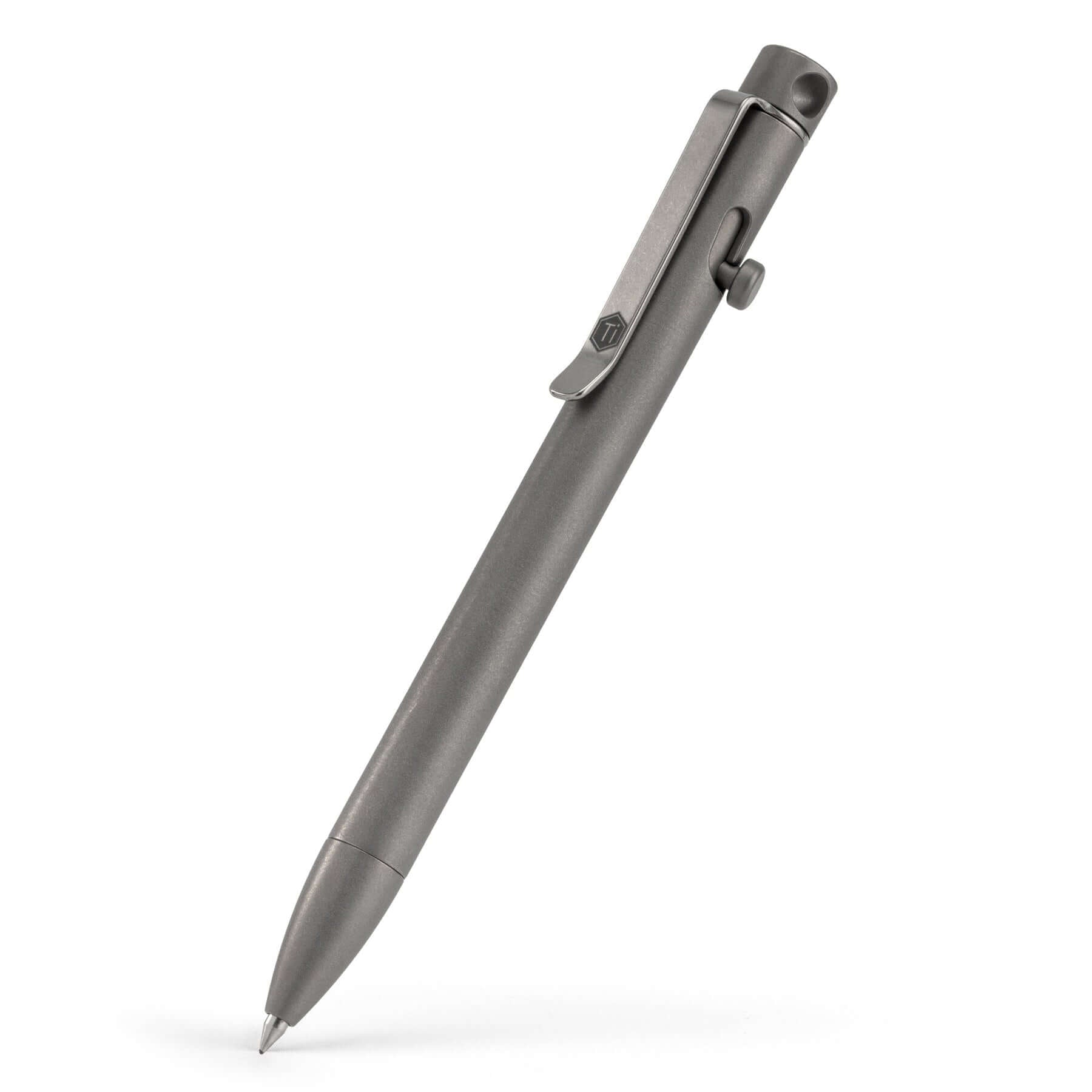 KP01 Titanium Alloy Bolt Action Pen (BLACK)