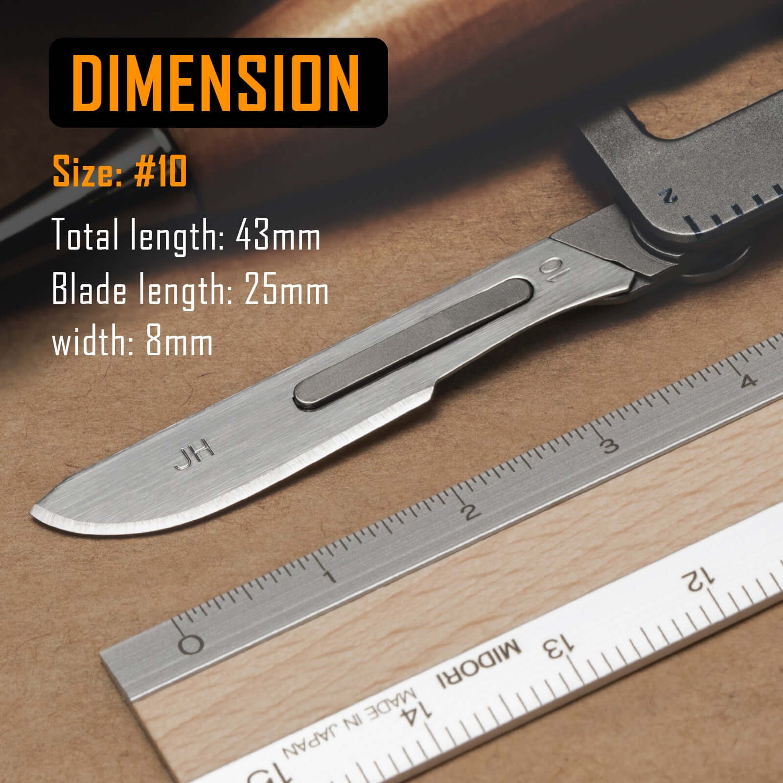 KA00 JH #10 Scalpel Blades