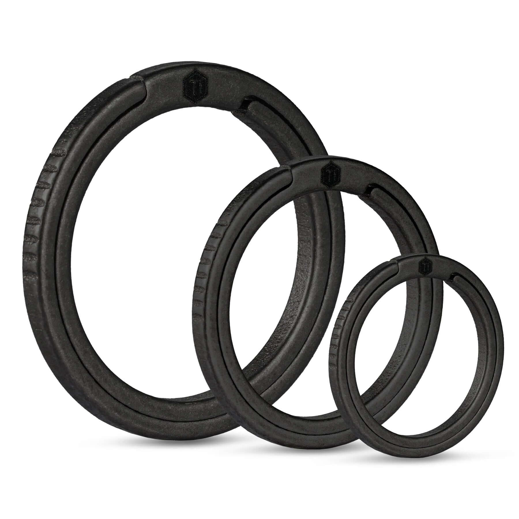 KA02 Titanium Alloy Key Ring Set (3 Pcs Set)