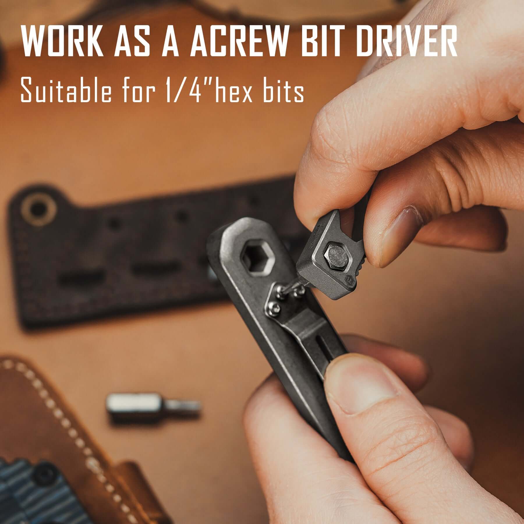 KA13 Titanium Bottle Opener