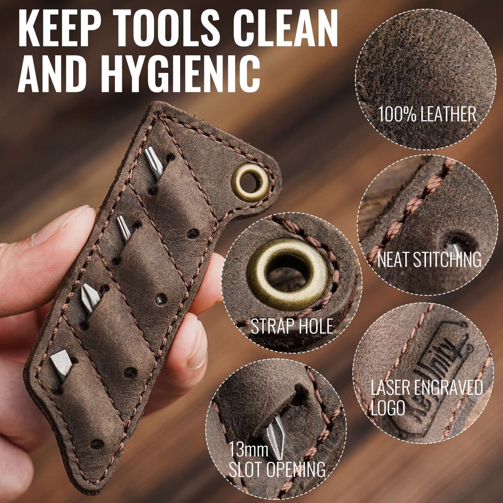 KA06 EDC Sheath for 1/4” Screwdriver Bit