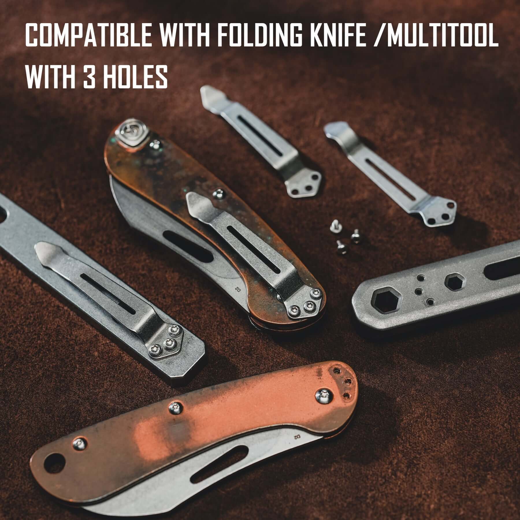 KA23 Stainless Steel Pocket Clip