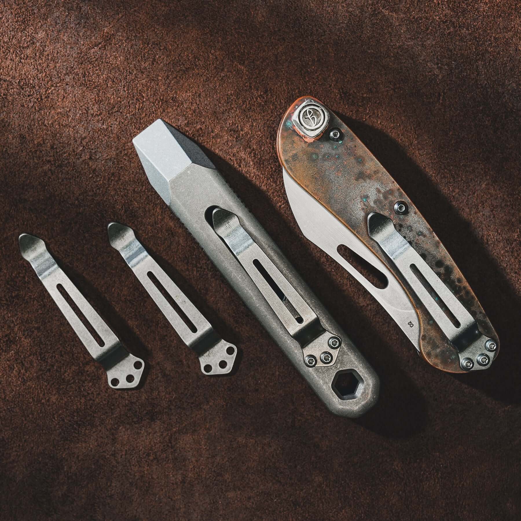KA23 Stainless Steel Pocket Clip