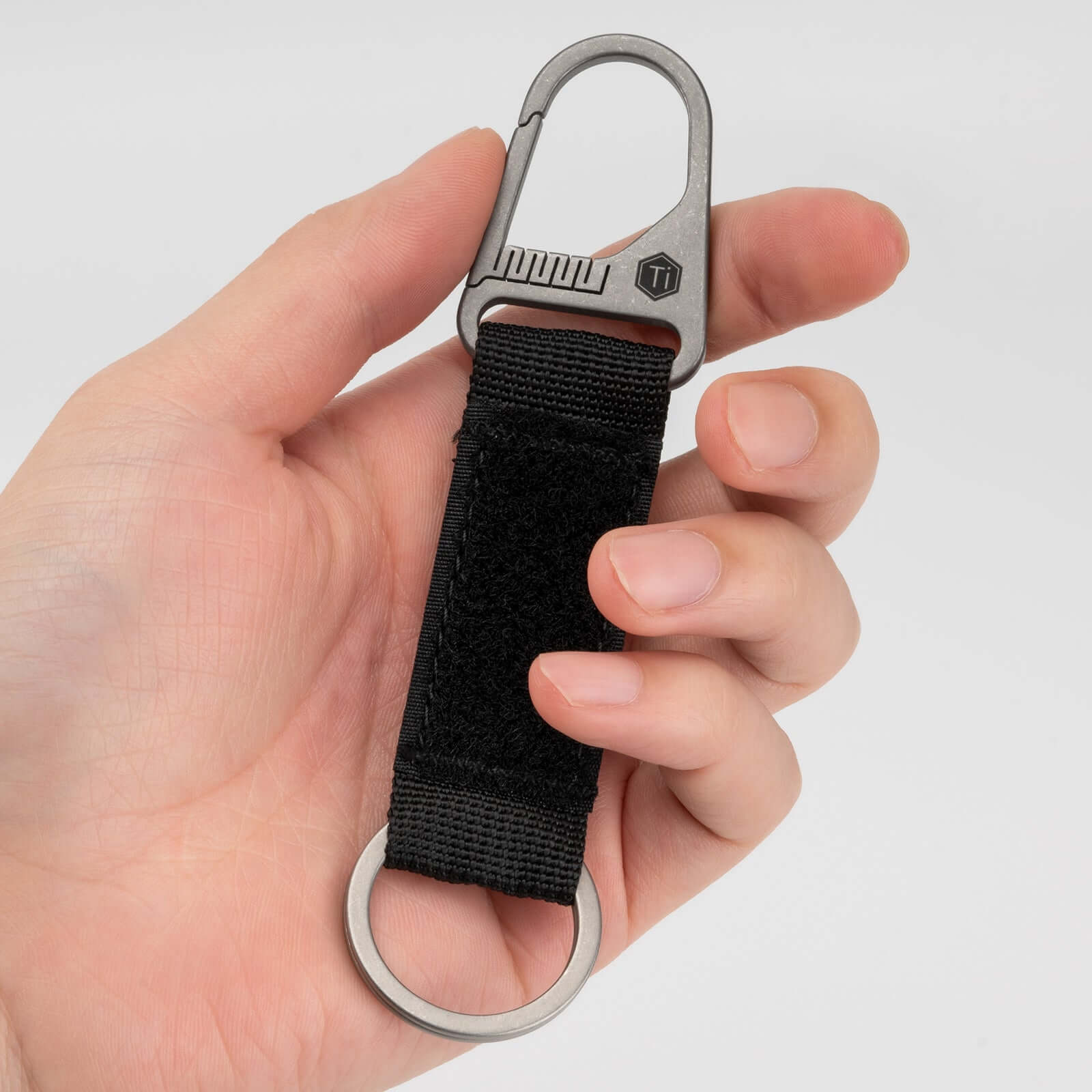 KB01 Titanium Carabiner Keychain