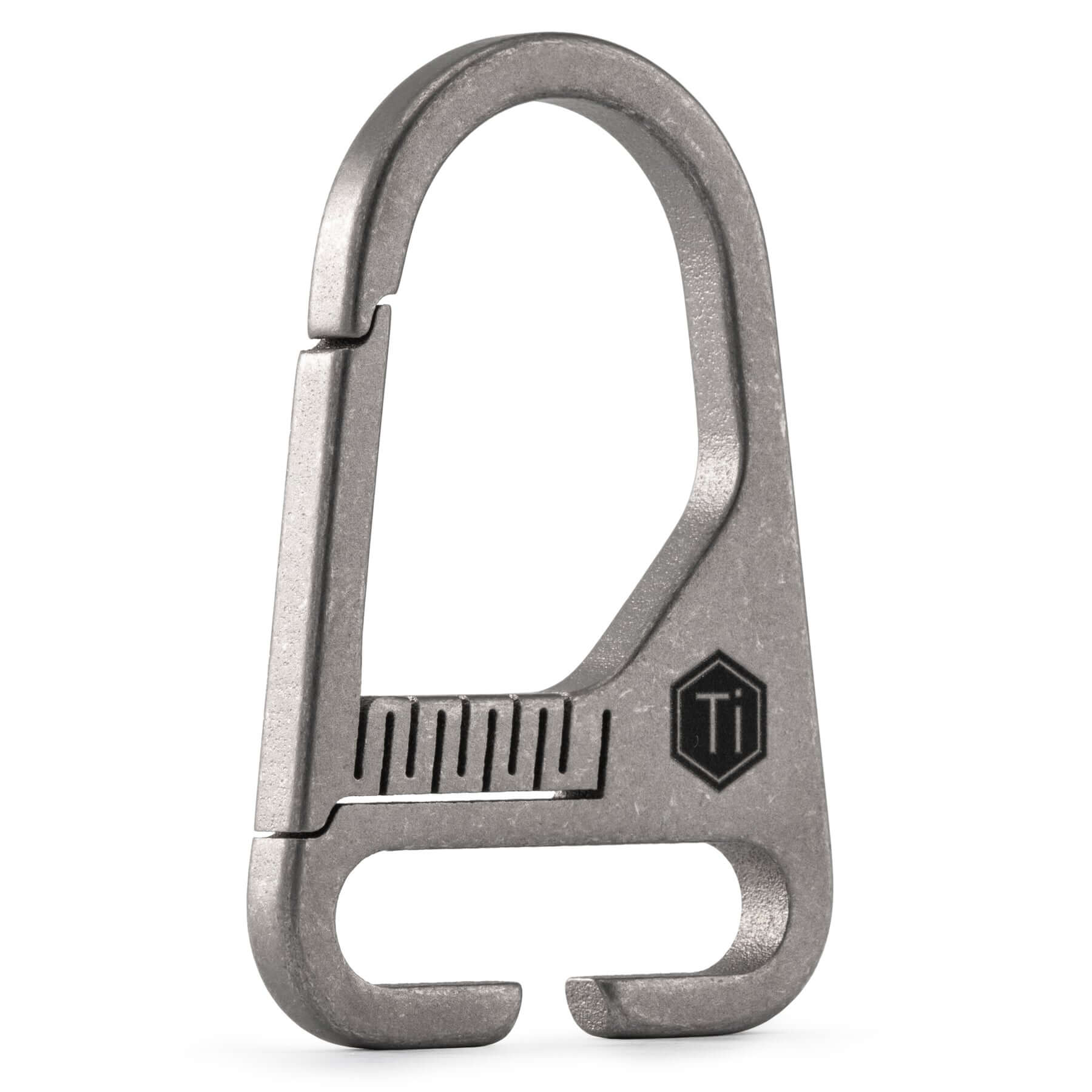 KB00 Titanium Carabiner Clip