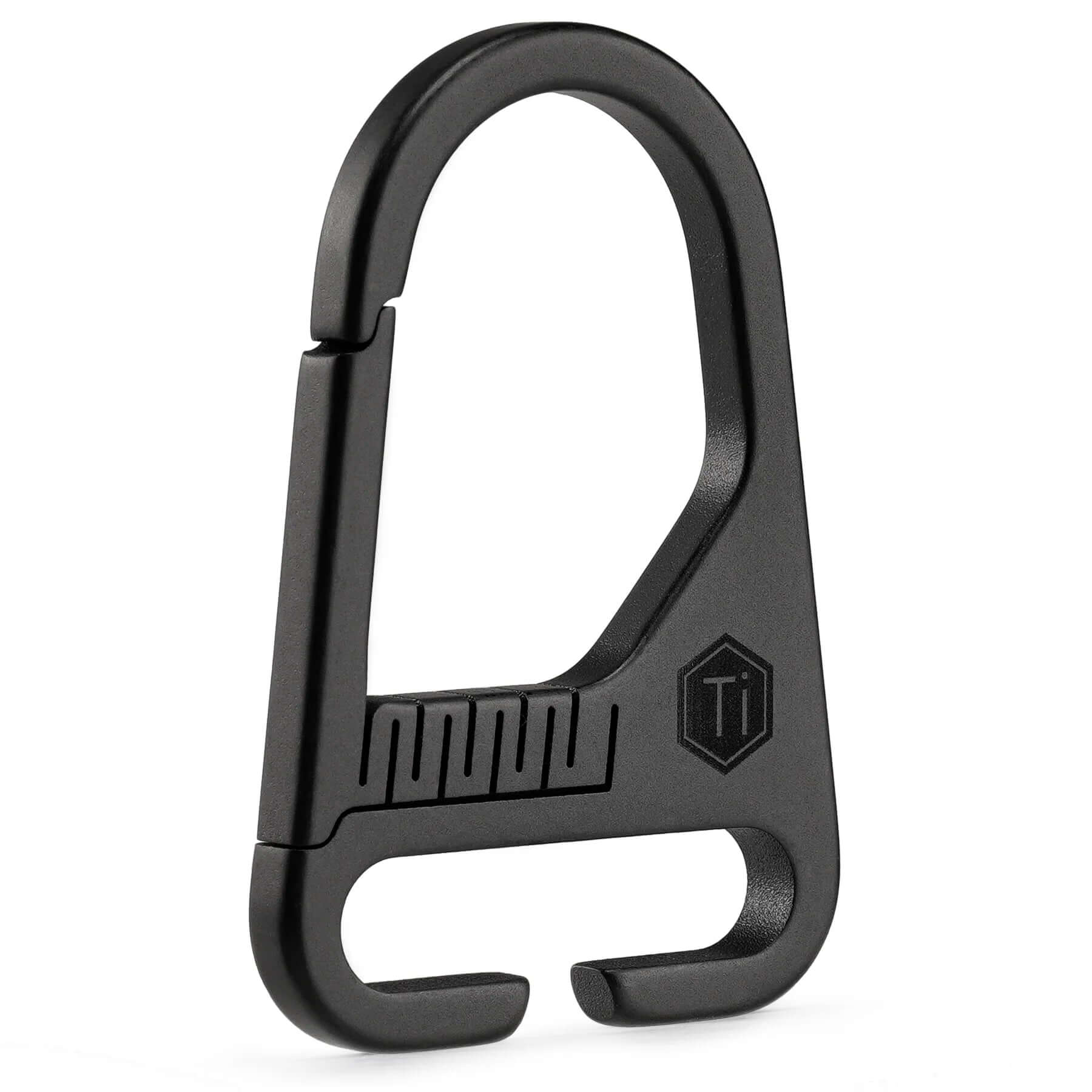 KB00 Titanium Carabiner Clip