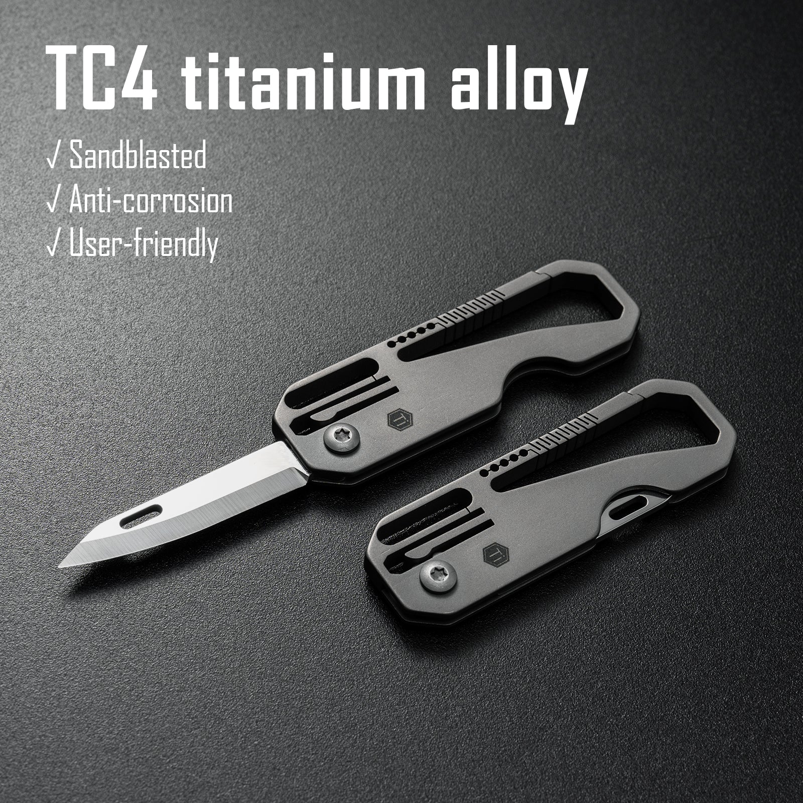 KK08 Titanium Folding Knife