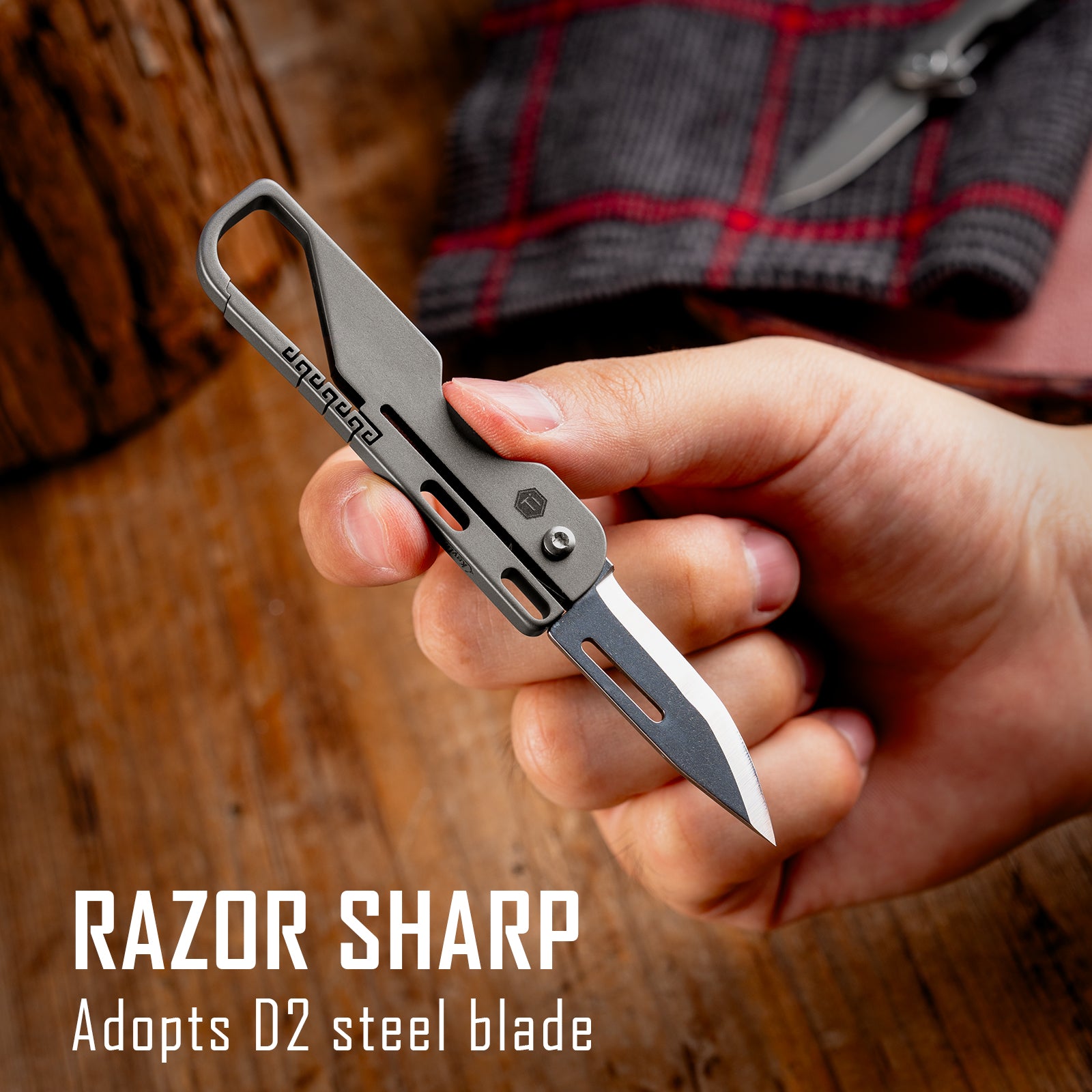 KK09 Titanium Mini Knife